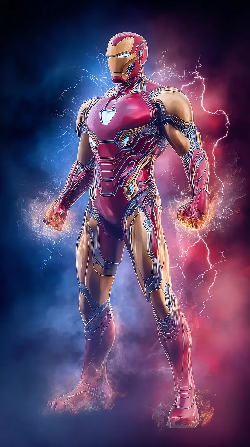 fond d'écran Iron Man updated iphone 13 télécharger gratuit