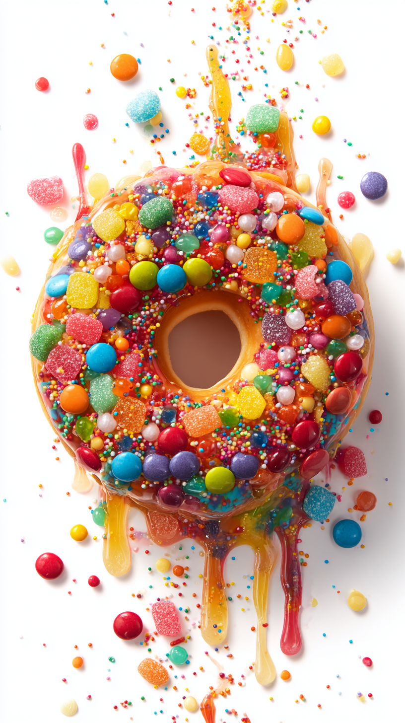 fond d'écran Donut iphone 17