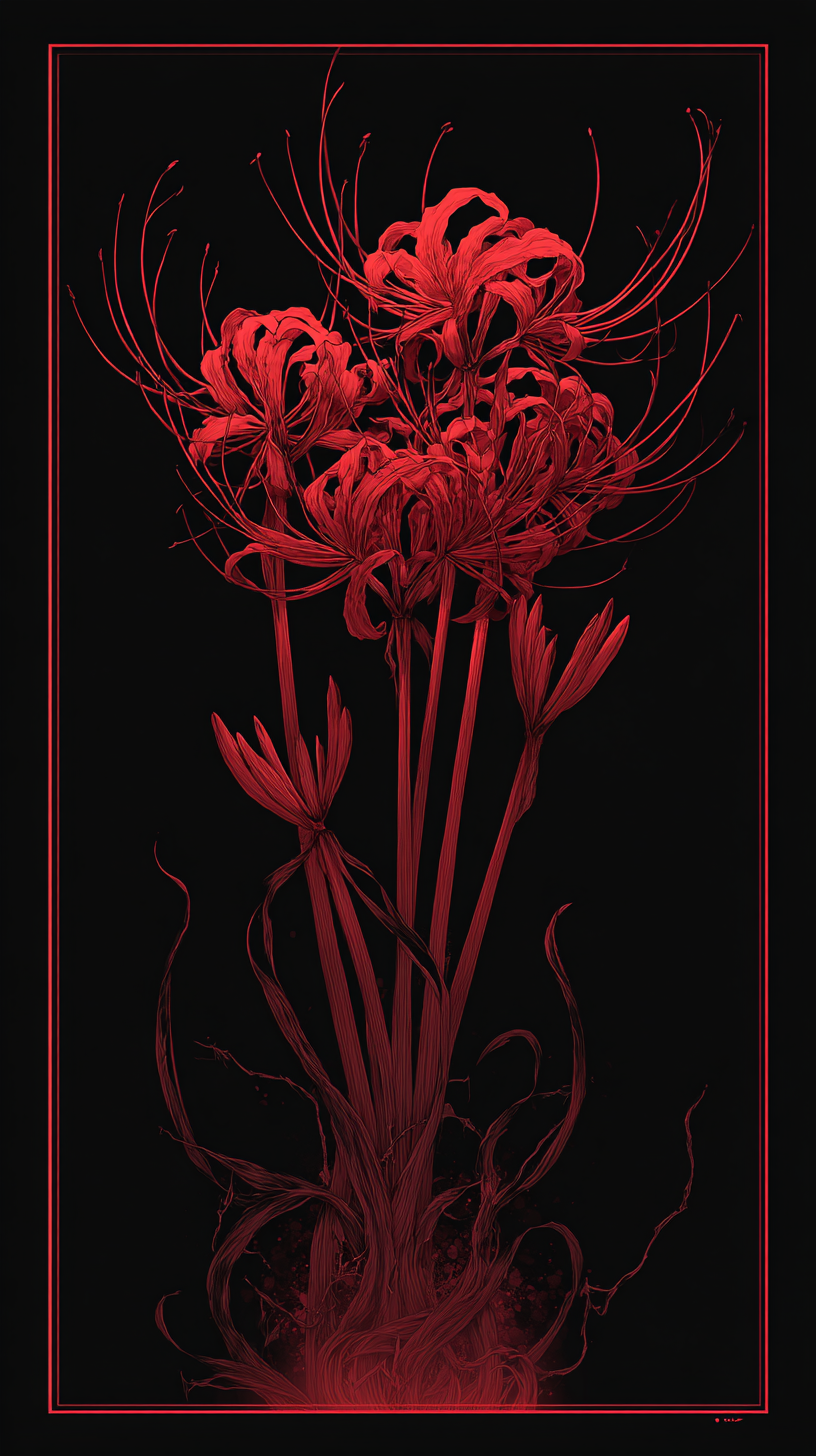 fond d'écran Lycoris radiata xiaomi gratuit télécharger haute qualité