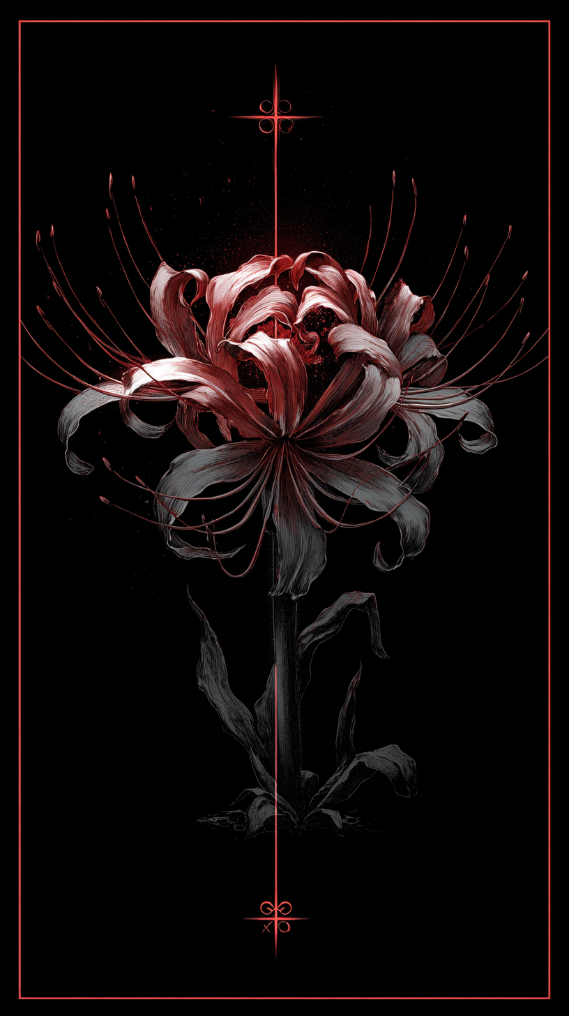 fond d'écran Lycoris radiata iphone xr télécharger gratuit