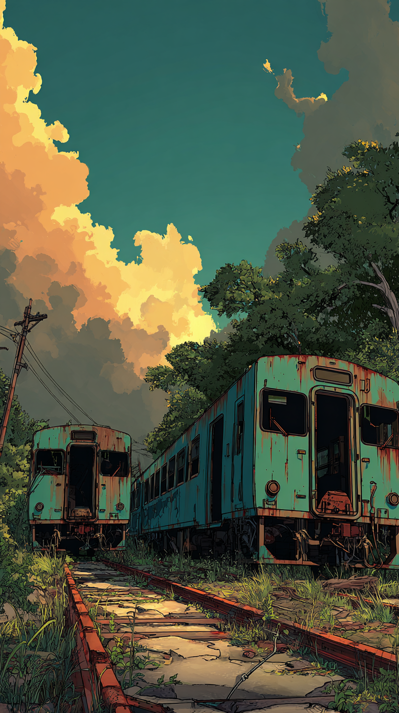 fond d'écran Train iphone 14 pro max télécharger gratuit