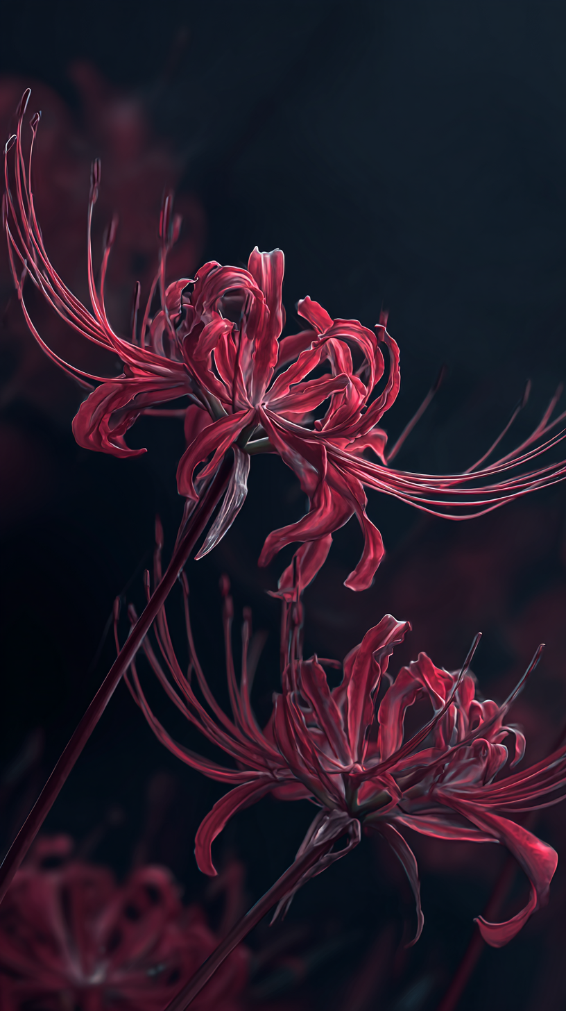 fond d'écran Lycoris radiata téléphone gratuit sans filigrane