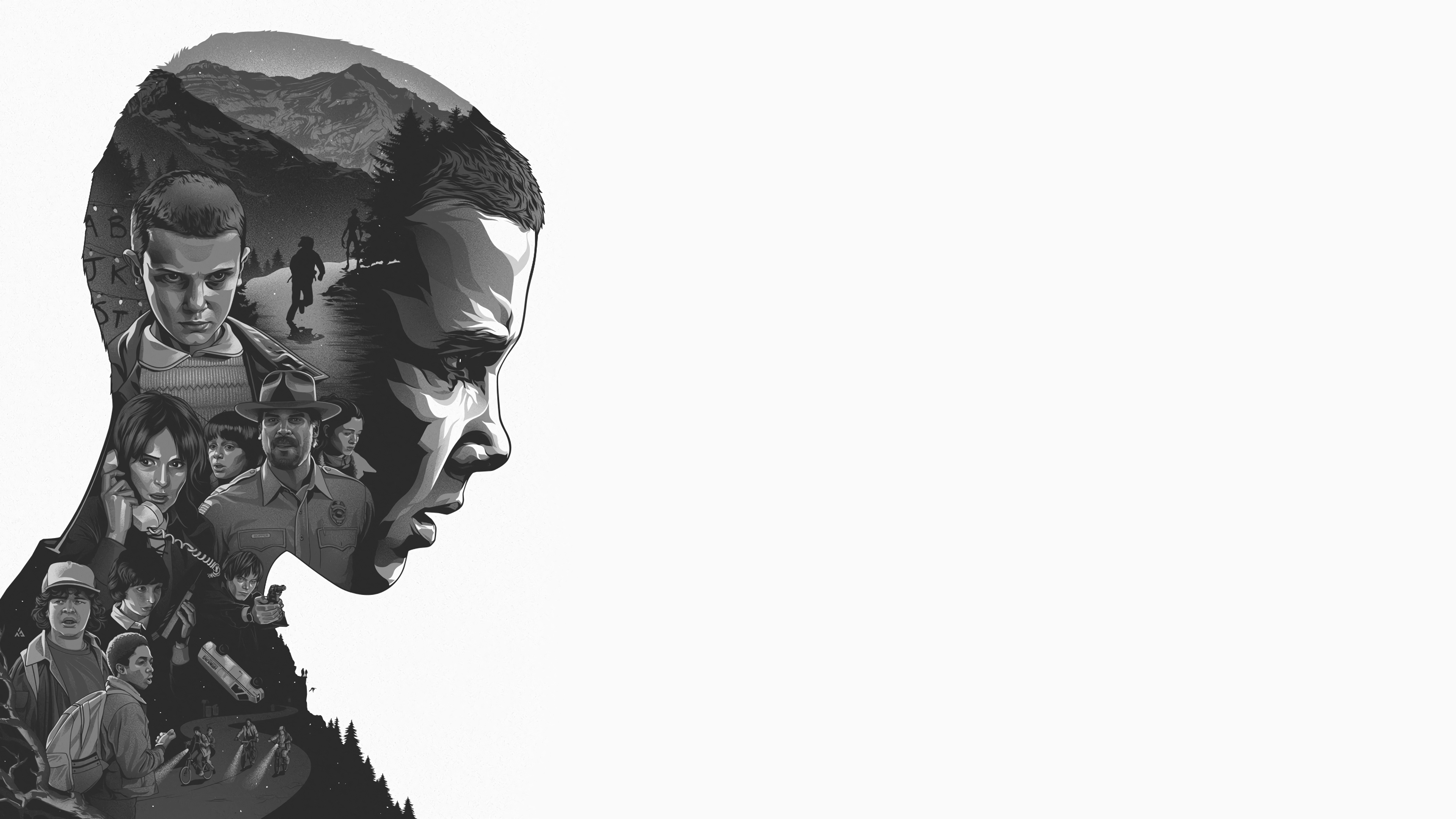 windows 11 fond d'écran Stranger Things téléchargement gratuit