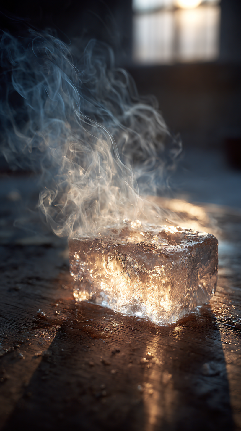 fond d'écran Glace iphone 15 pro max 4k gratuit