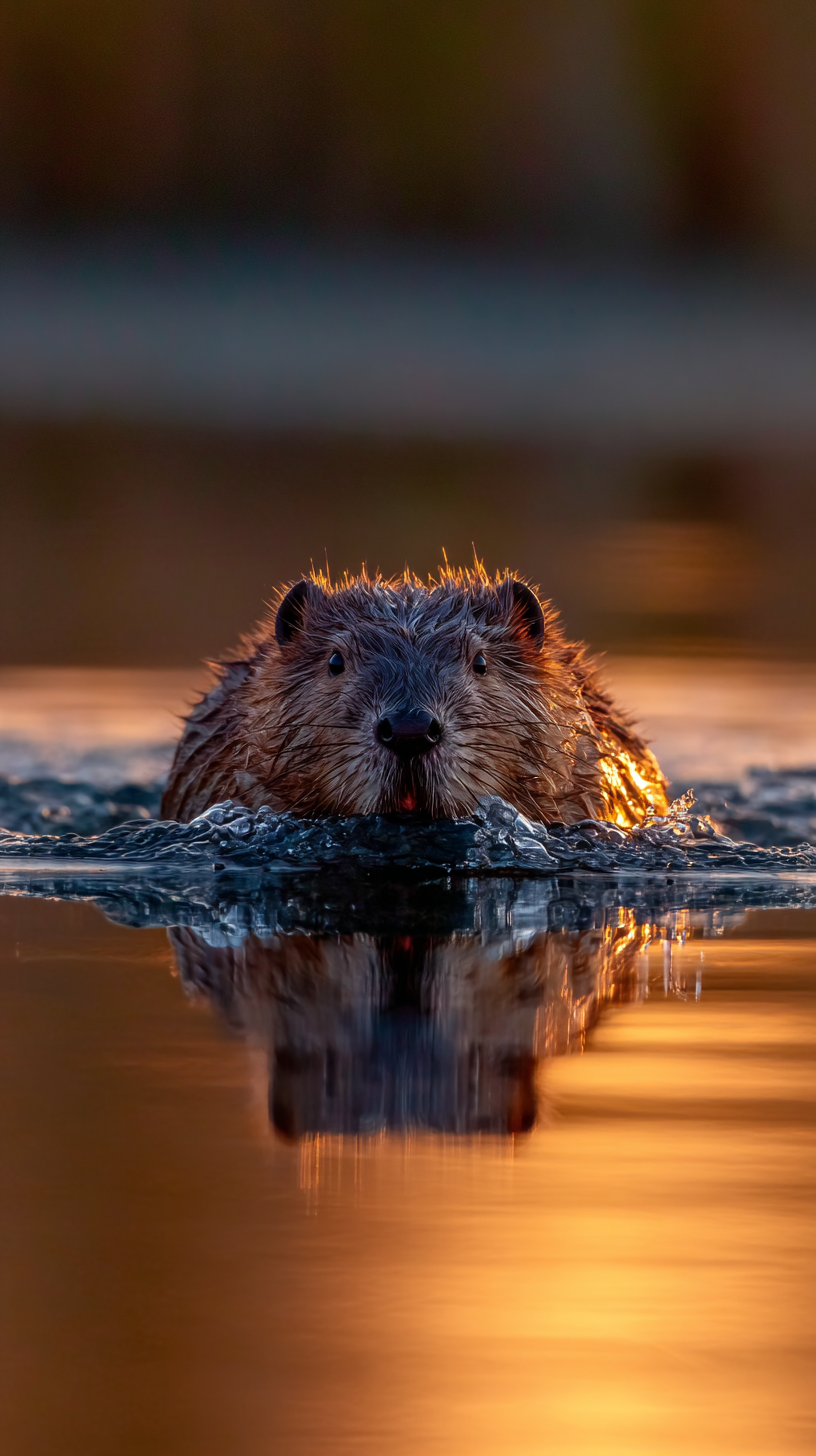 fond d'écran Castor android 4k télécharger gratuit