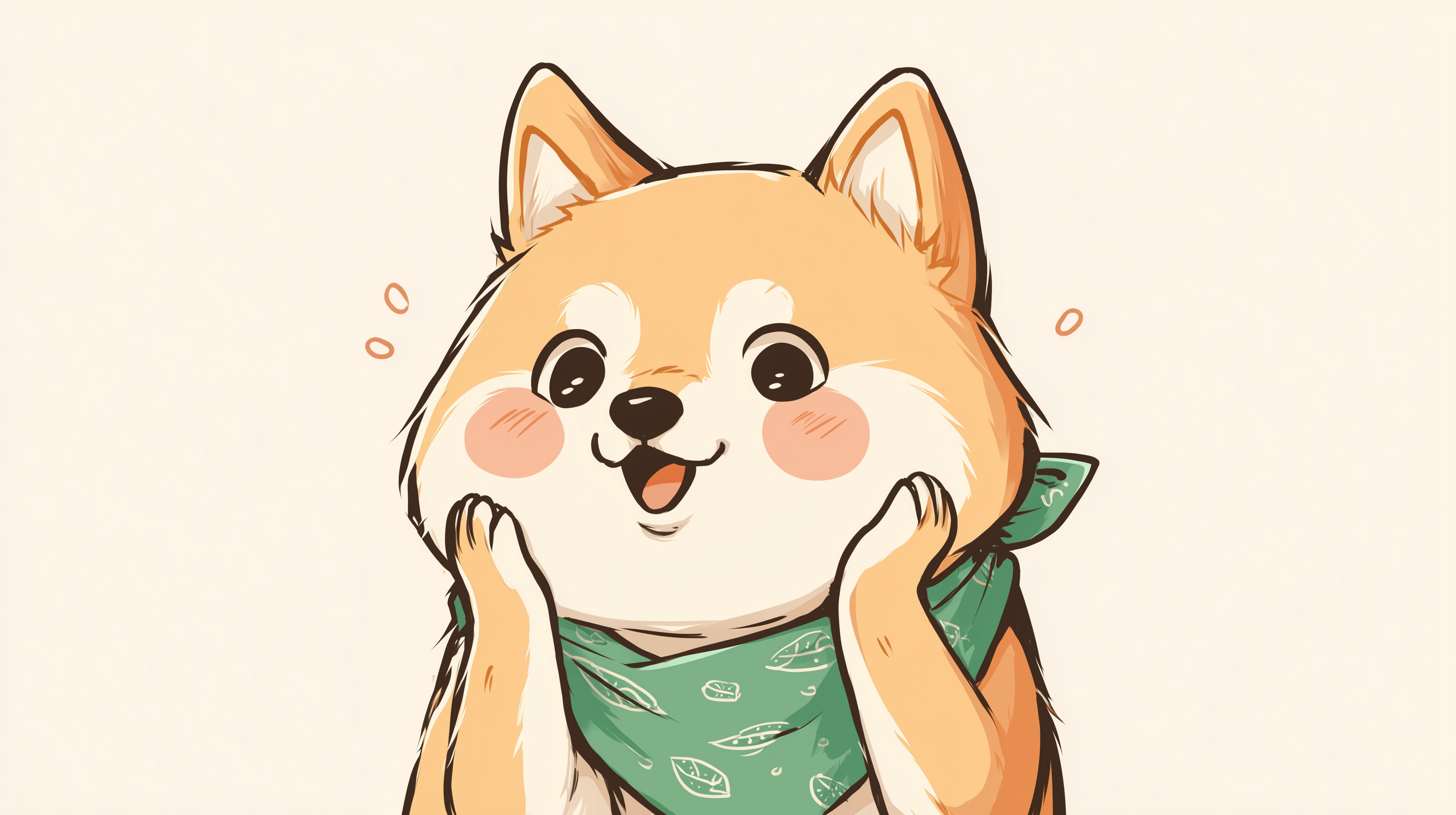 fond d'écran Shiba inu Huawei téléchargement gratuit