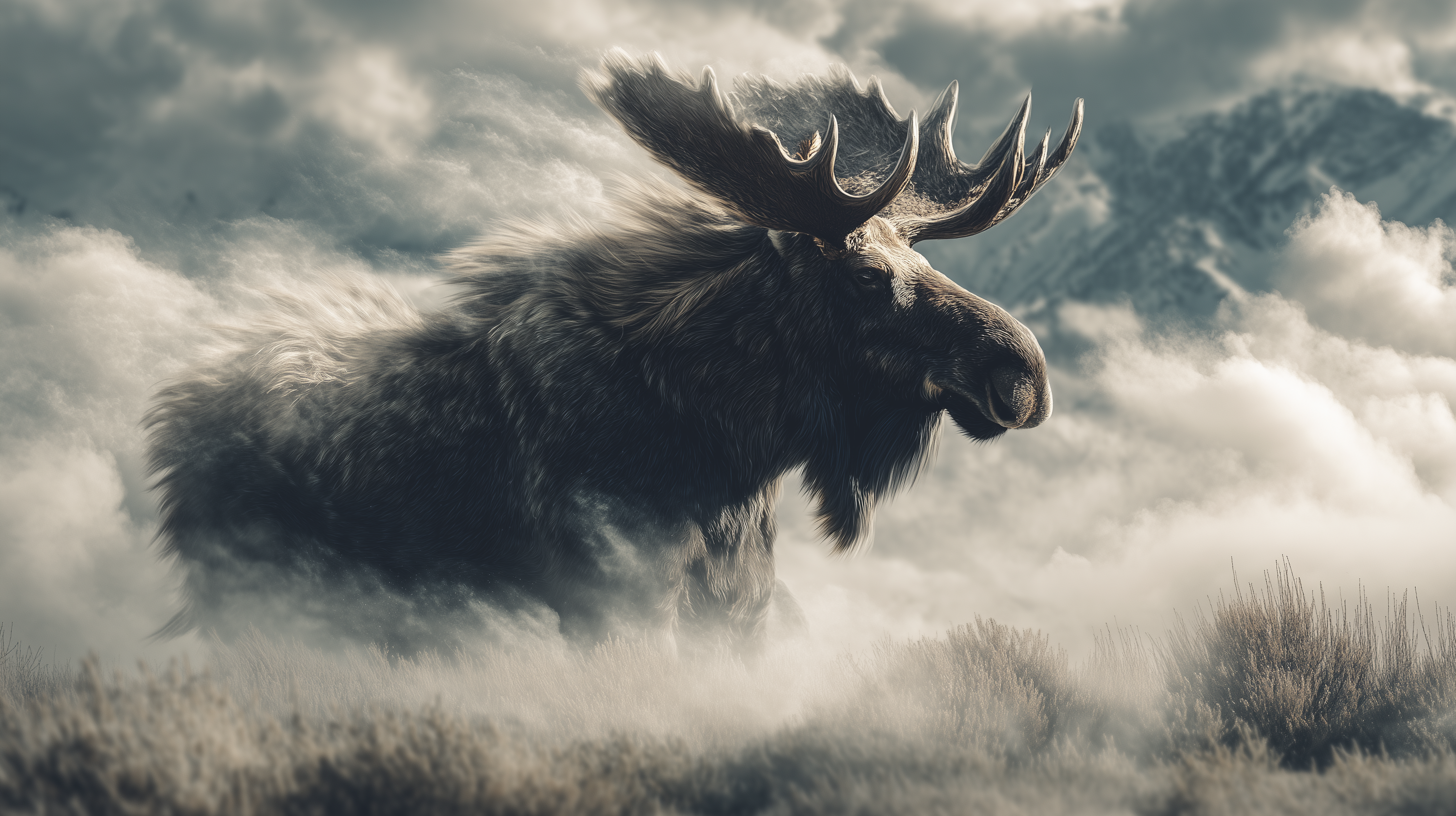 fond d'écran Alces alces pc mac téléchargement gratuit