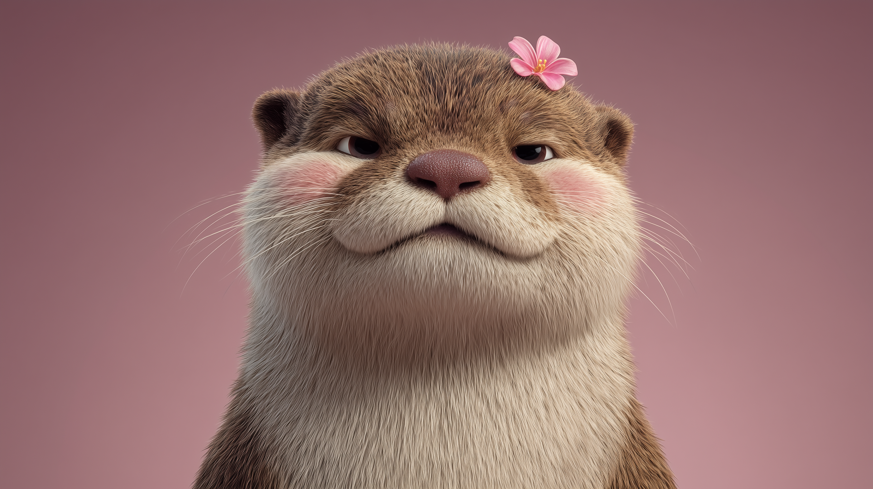 fond d'écran Loutre 2560x1440 hd téléchargement gratuit