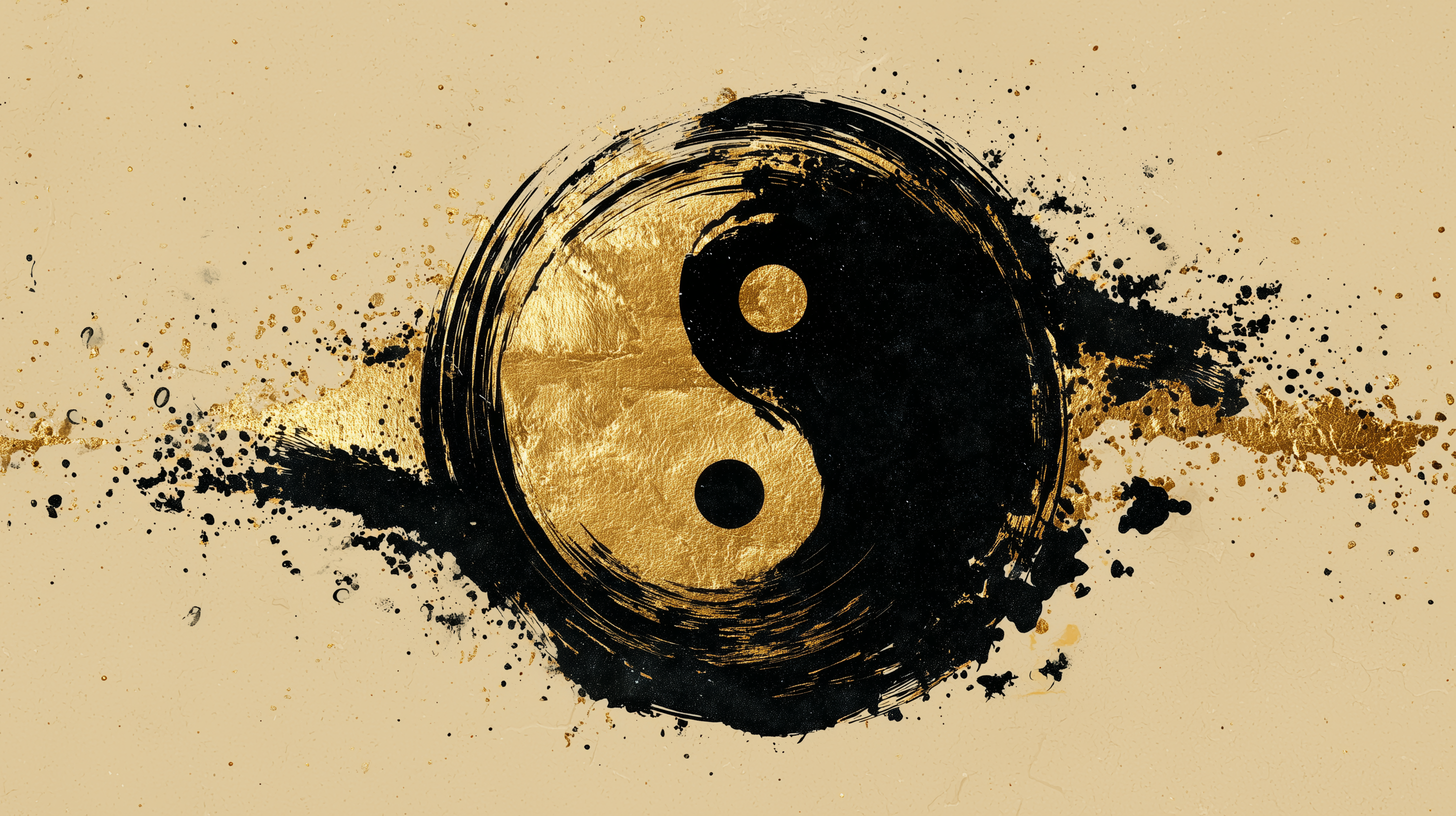 image fond d'écran Yin et yang pc téléchargement gratuit