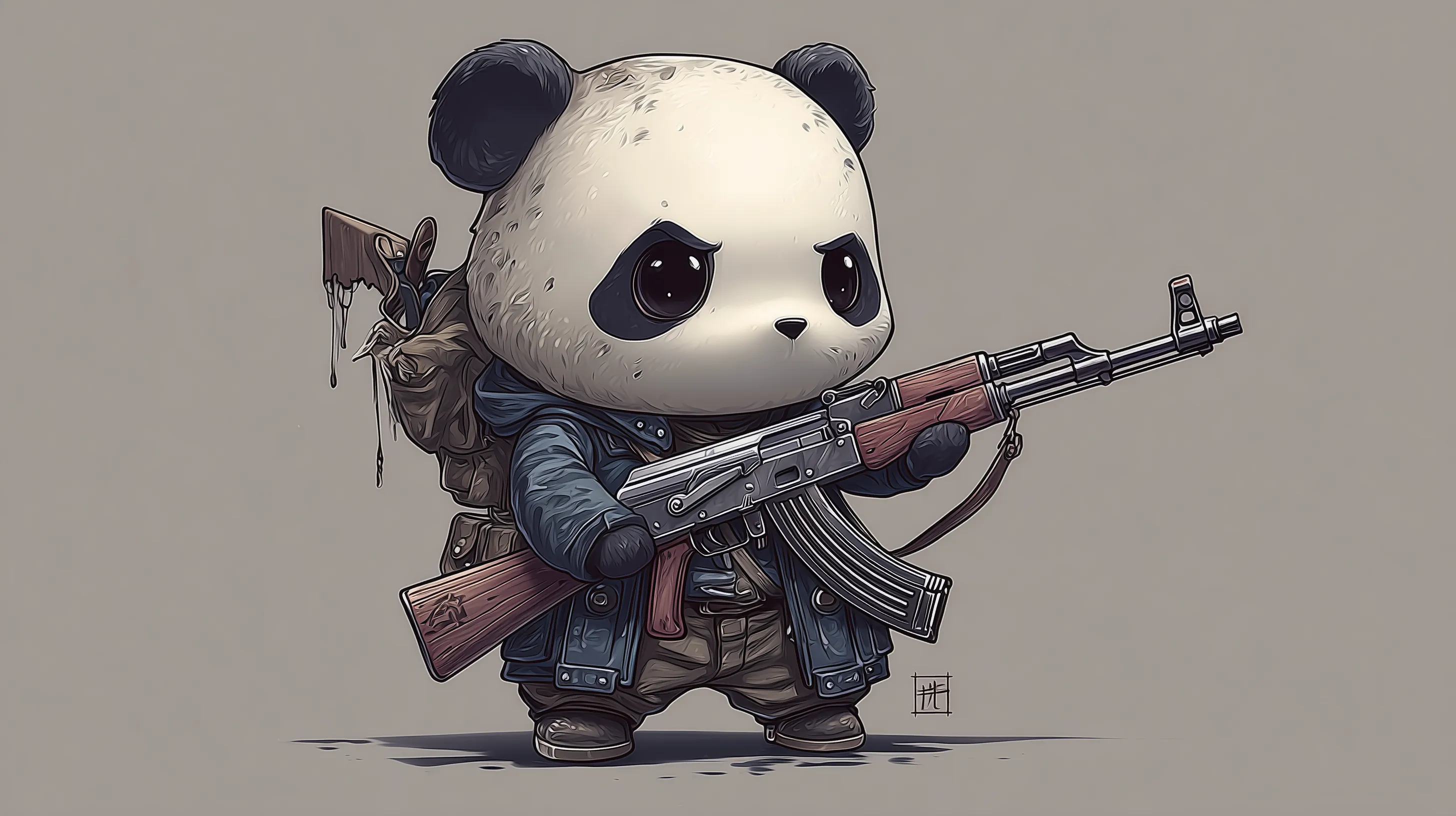 fond d'écran Panda updated apple mac téléchargement gratuit