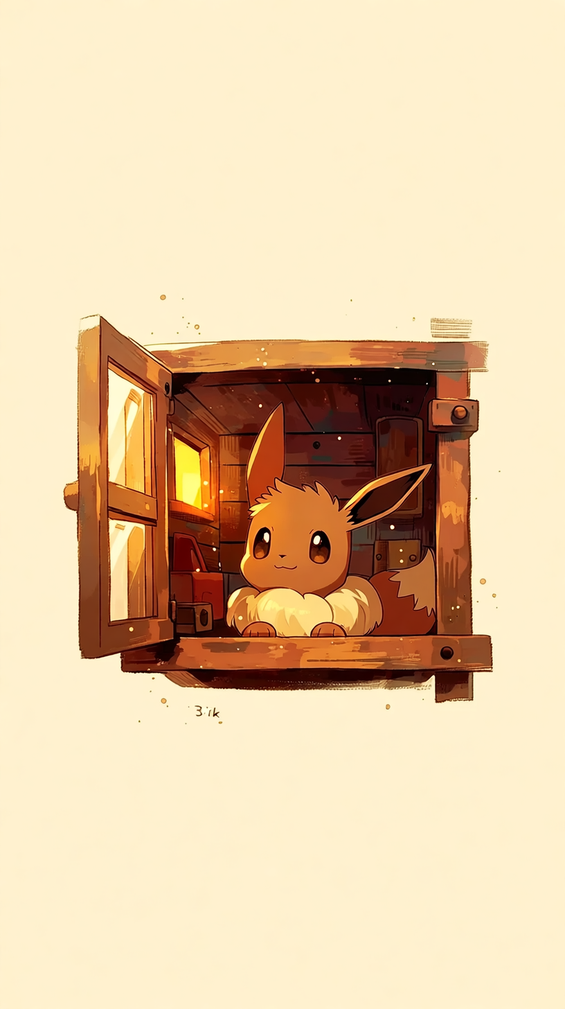 fond d'écran Eevee téléphone télécharger gratuit