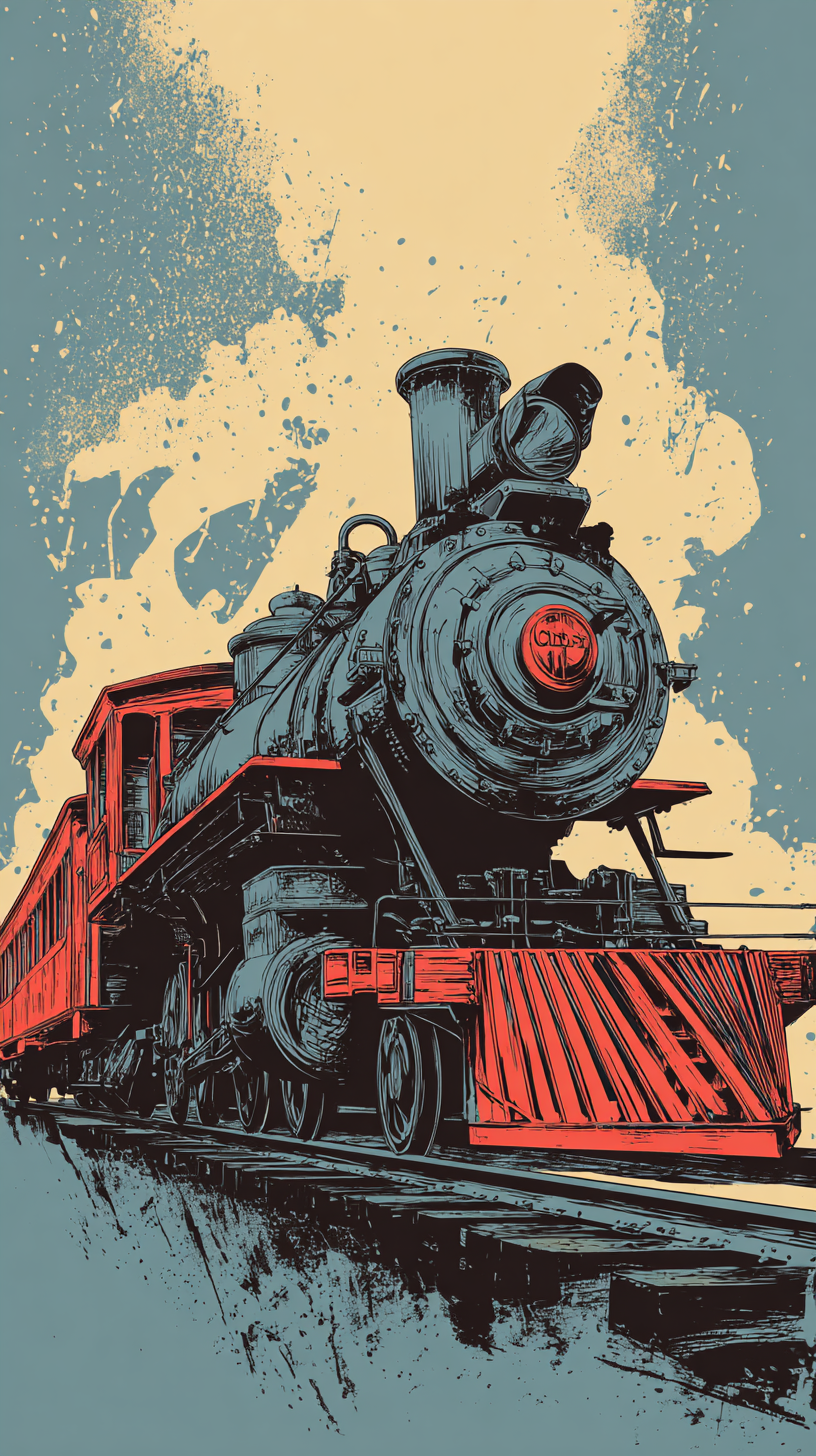 fond d'écran Train iphone 14 pro max gratuit