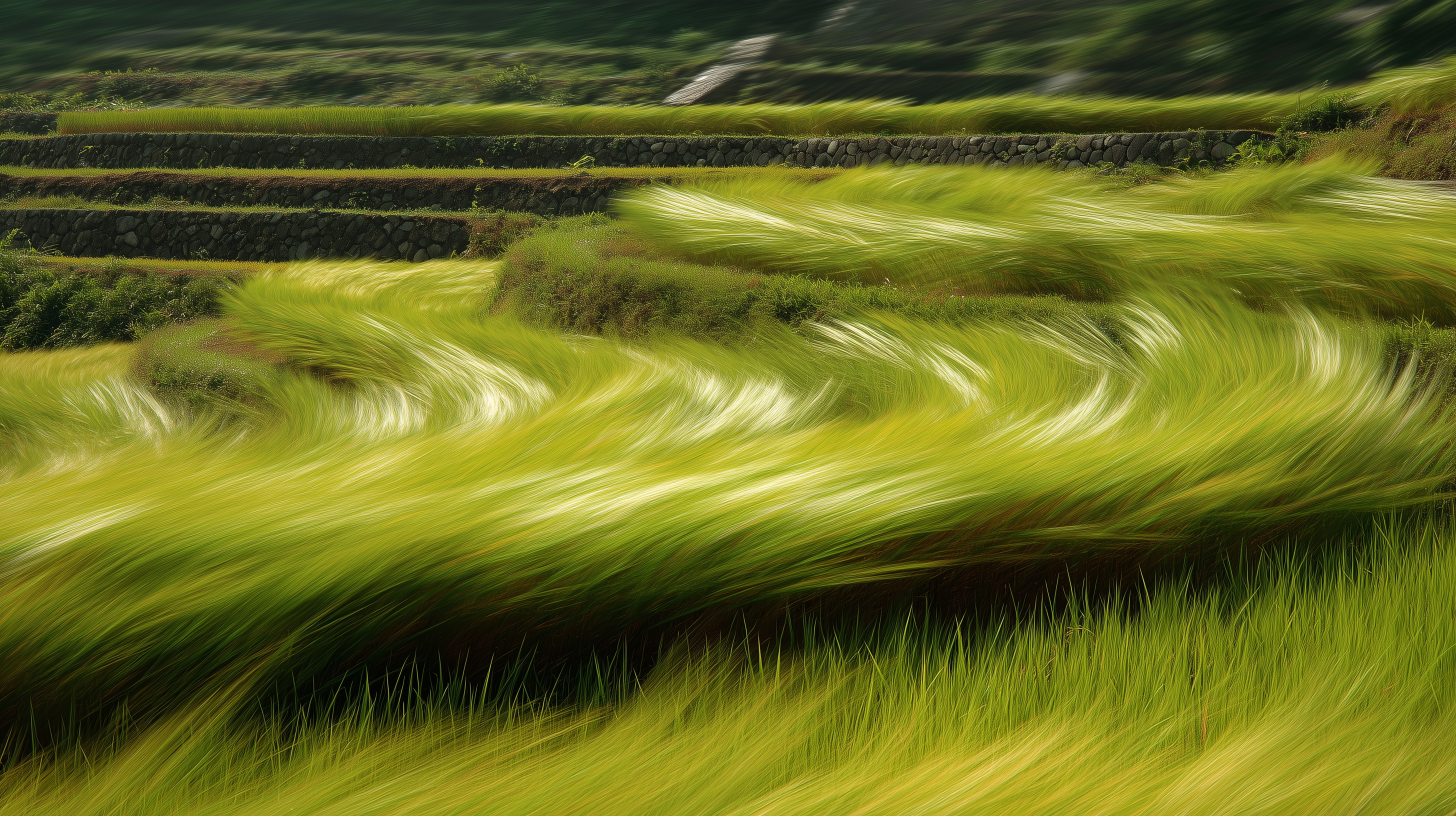 fond d'écran Rizière 2560x1600 téléchargement gratuit