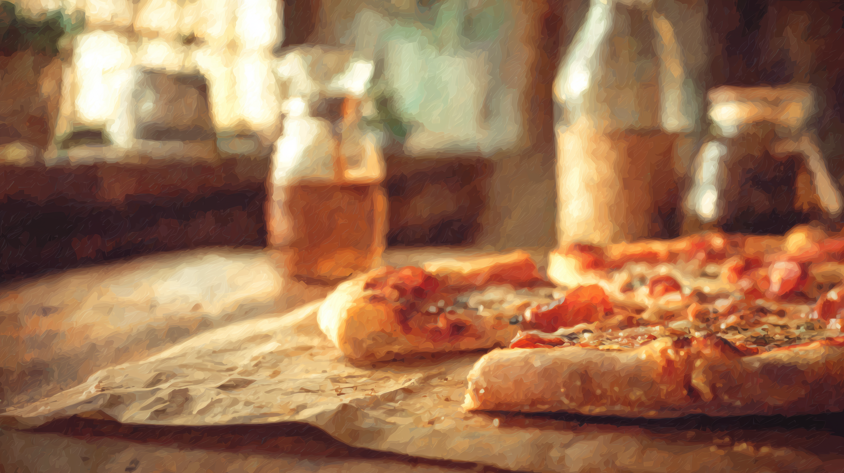 fond d'écran Pizza windows 4k téléchargement gratuit