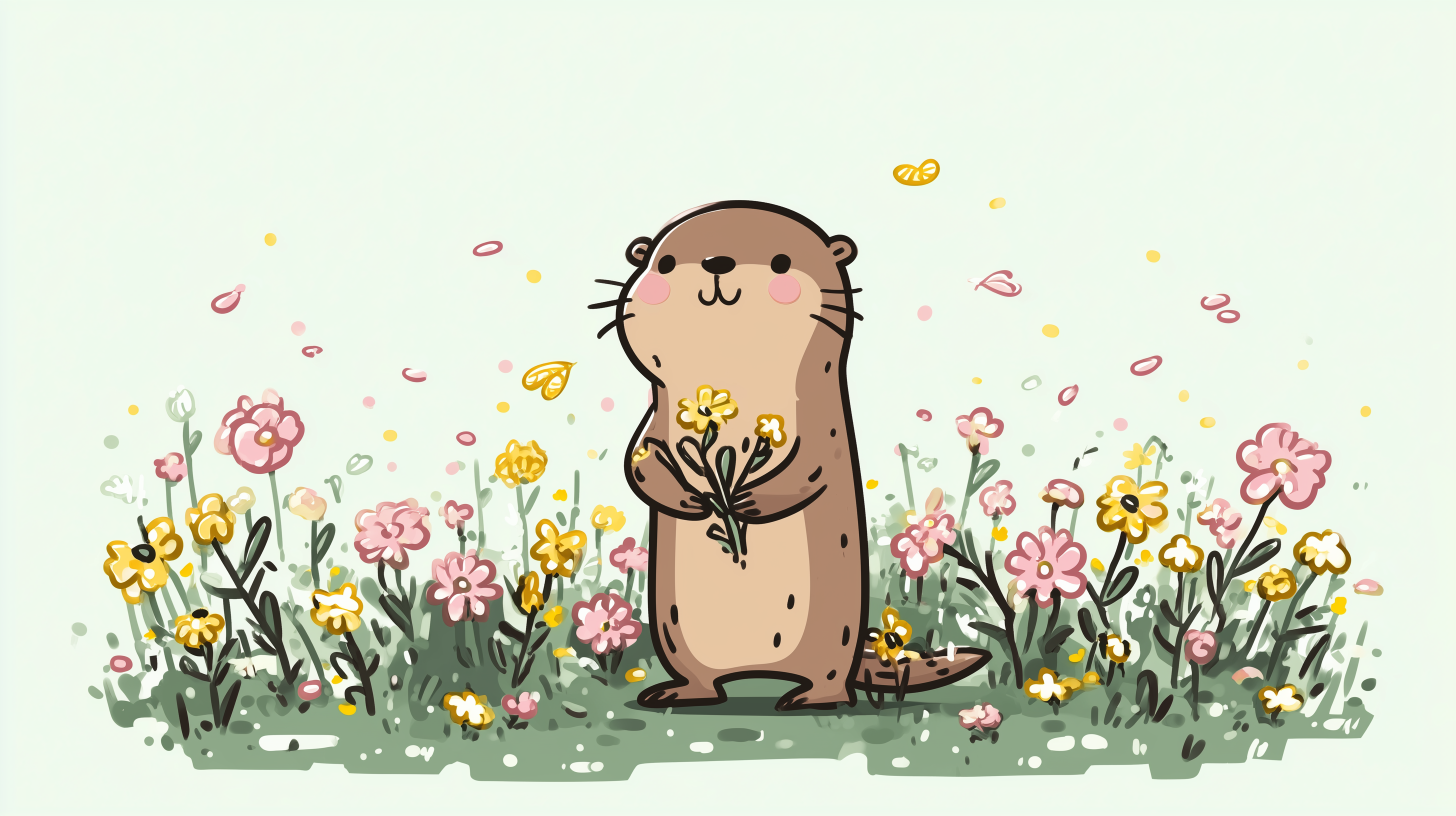 fond d'écran Loutre windows xp téléchargement gratuit