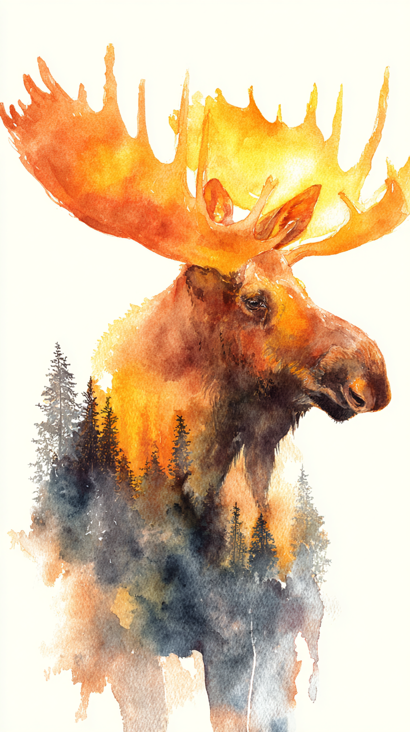 fond d'écran Alces alces iphone 11 gratuit