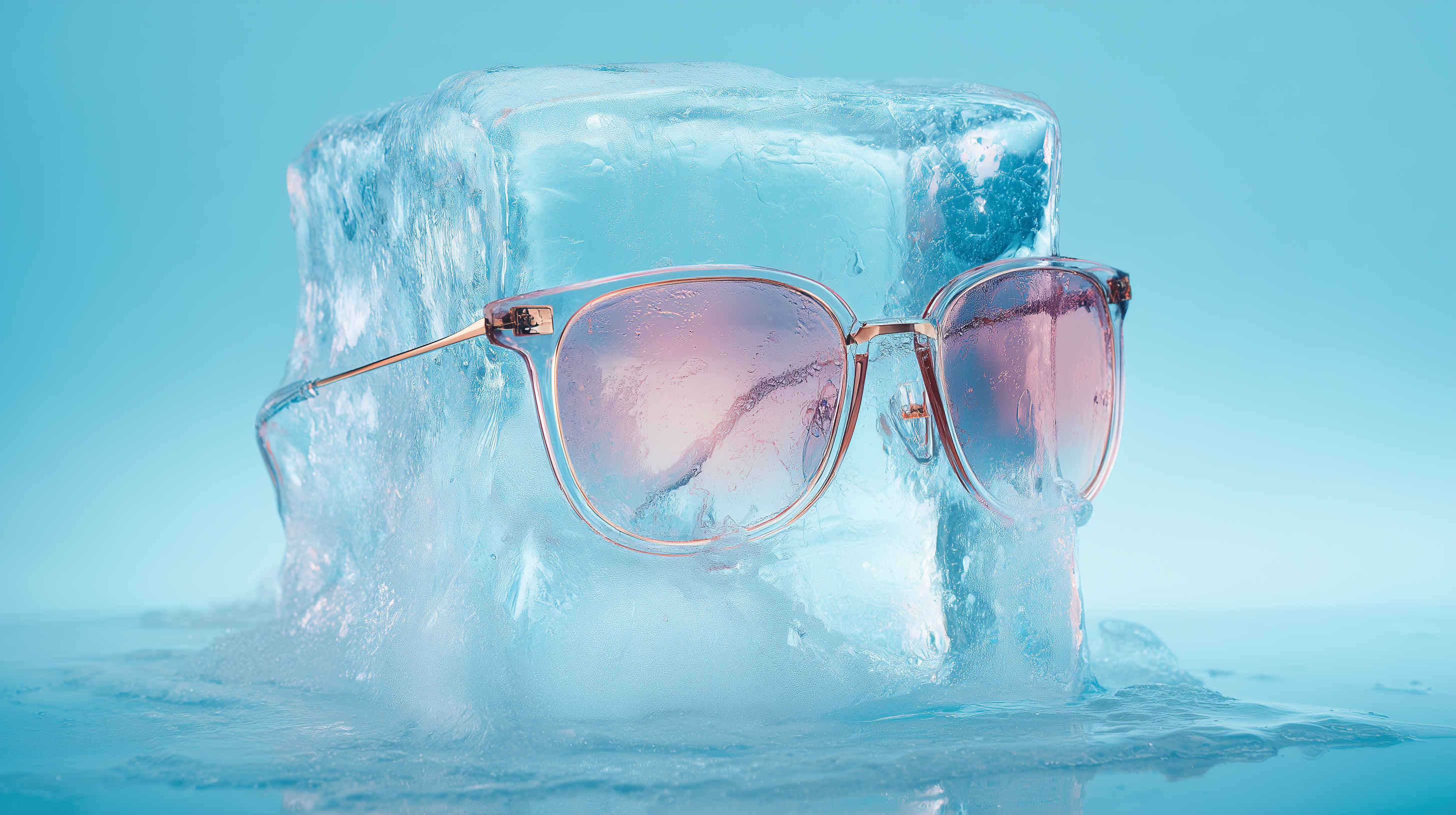 fond d'écran Glace 5k téléchargement gratuit