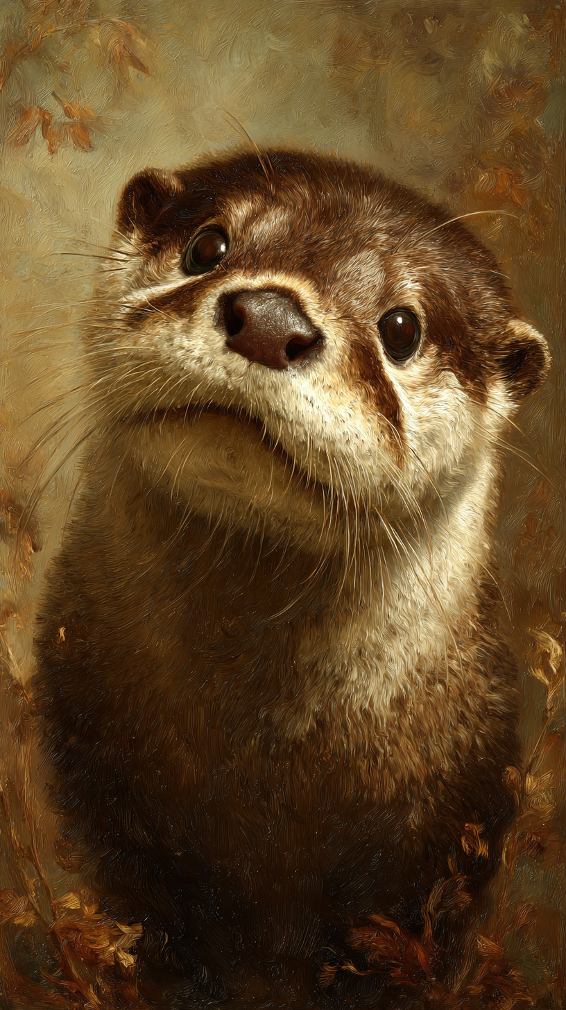 fond d'écran Loutre iphone 17