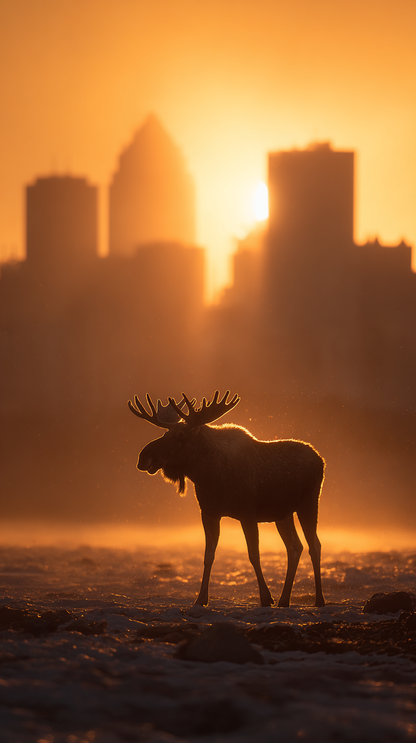 fond d'écran Alces alces iphone gratuit