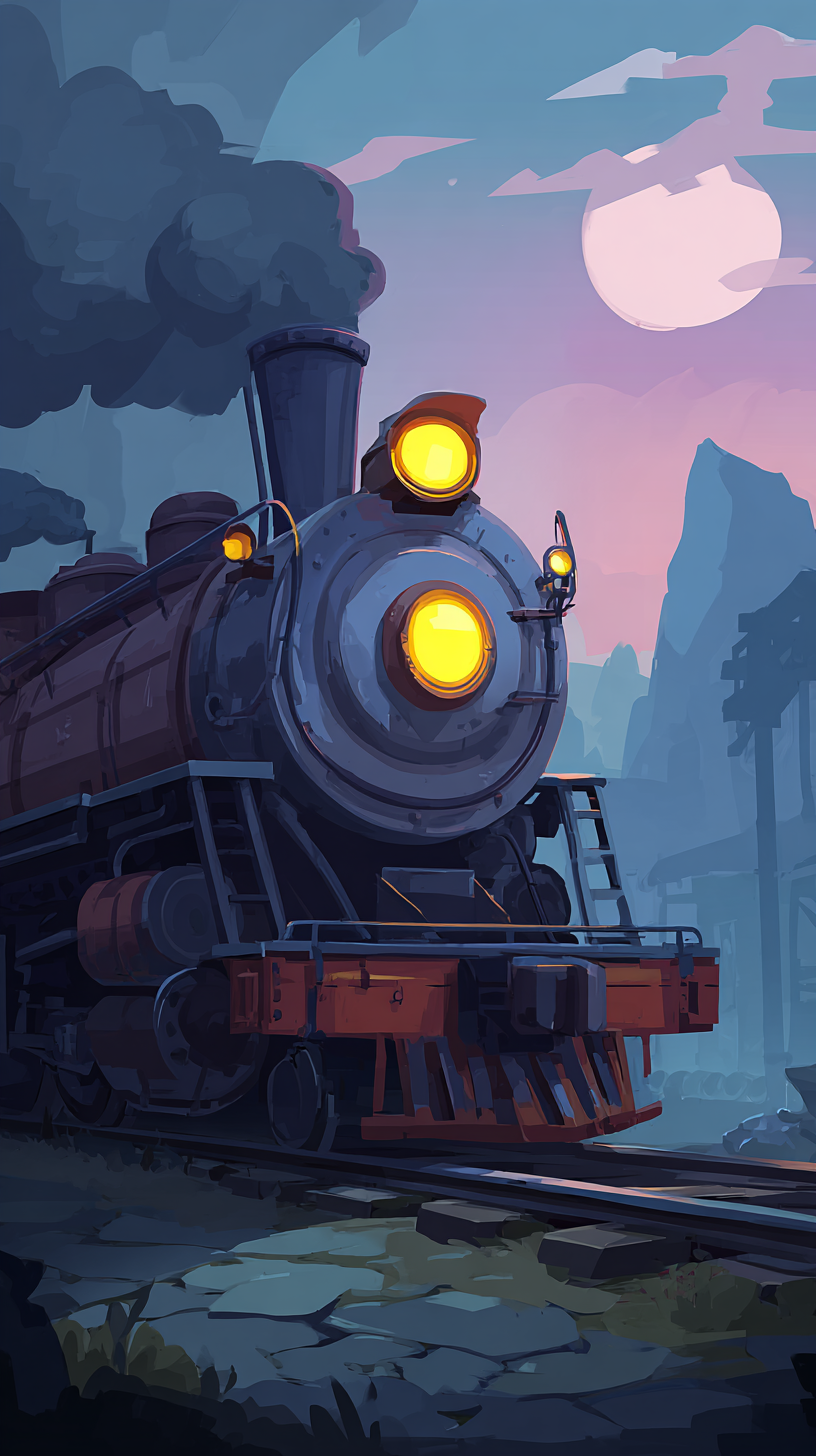 fond d'écran Train téléphone Xiaomi gratuit