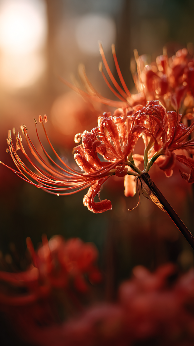 fond d'écran Lycoris radiata téléphone Sony gratuit