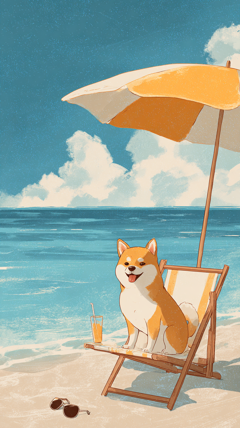 fond d'écran Shiba inu haute qualité pour tablette android gratuit