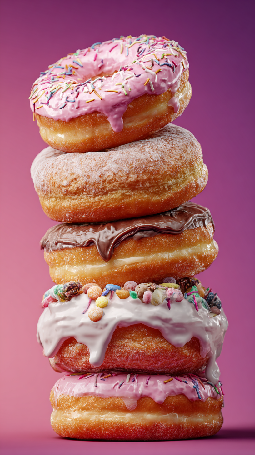 fond d'écran Donut iphone 4k télécharger gratuit