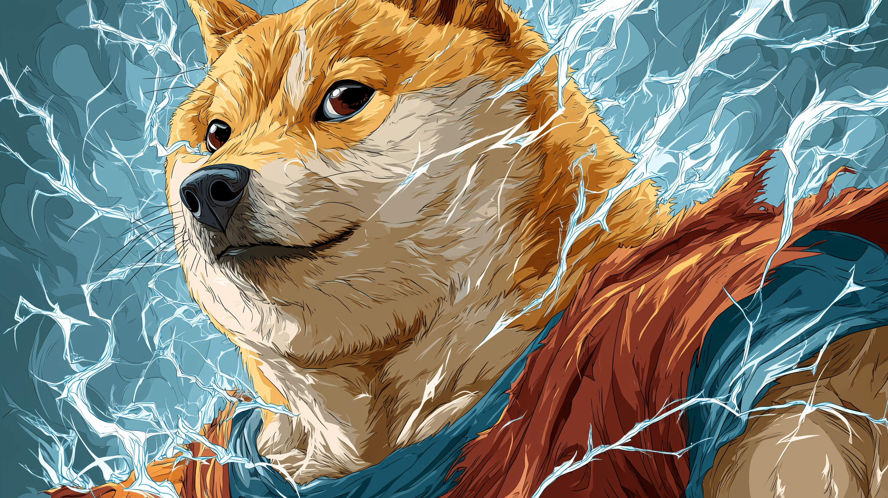 fond d'écran Shiba inu pc windows 10 téléchargement gratuit