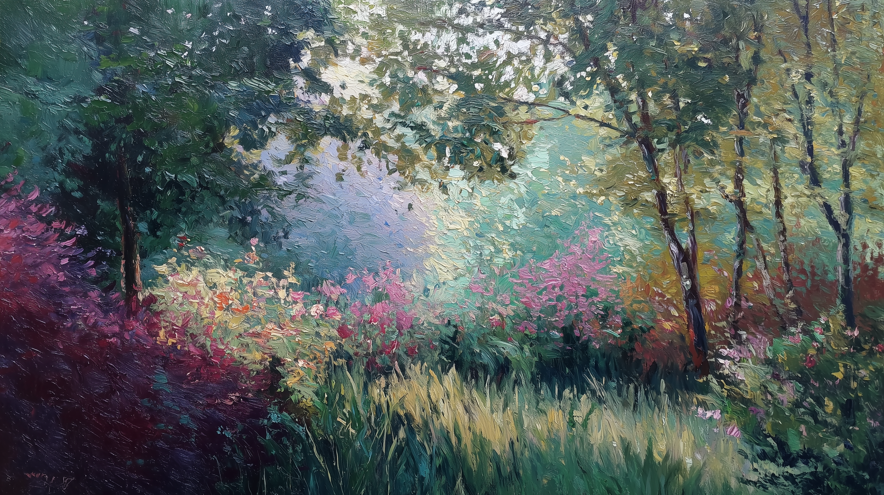 fond d'écran Claude Monet windows 11 ultra hd téléchargement gratuit