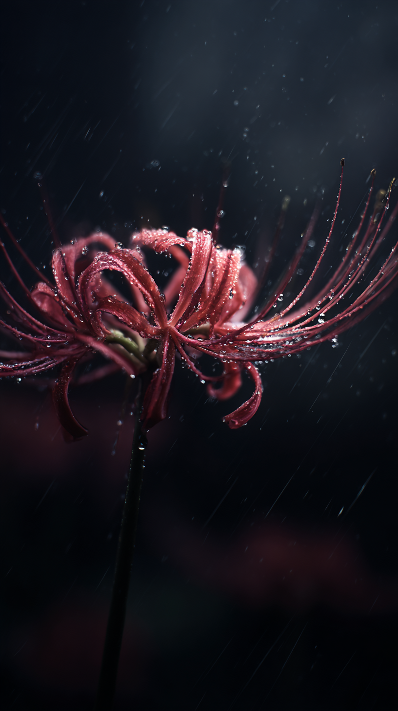 fond d'écran Lycoris radiata iphone télécharger gratuit