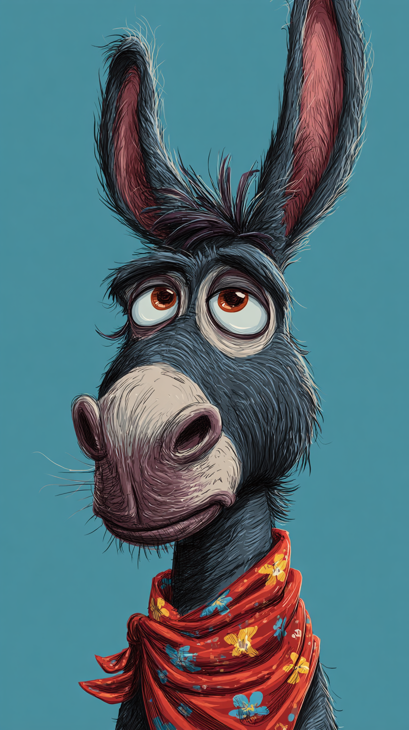 fond d'écran Âne iphone 17 pro gratuit