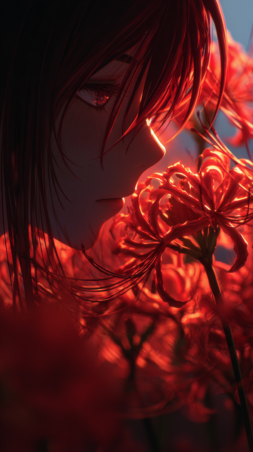 fond d'écran Lycoris radiata de téléphone gratuit