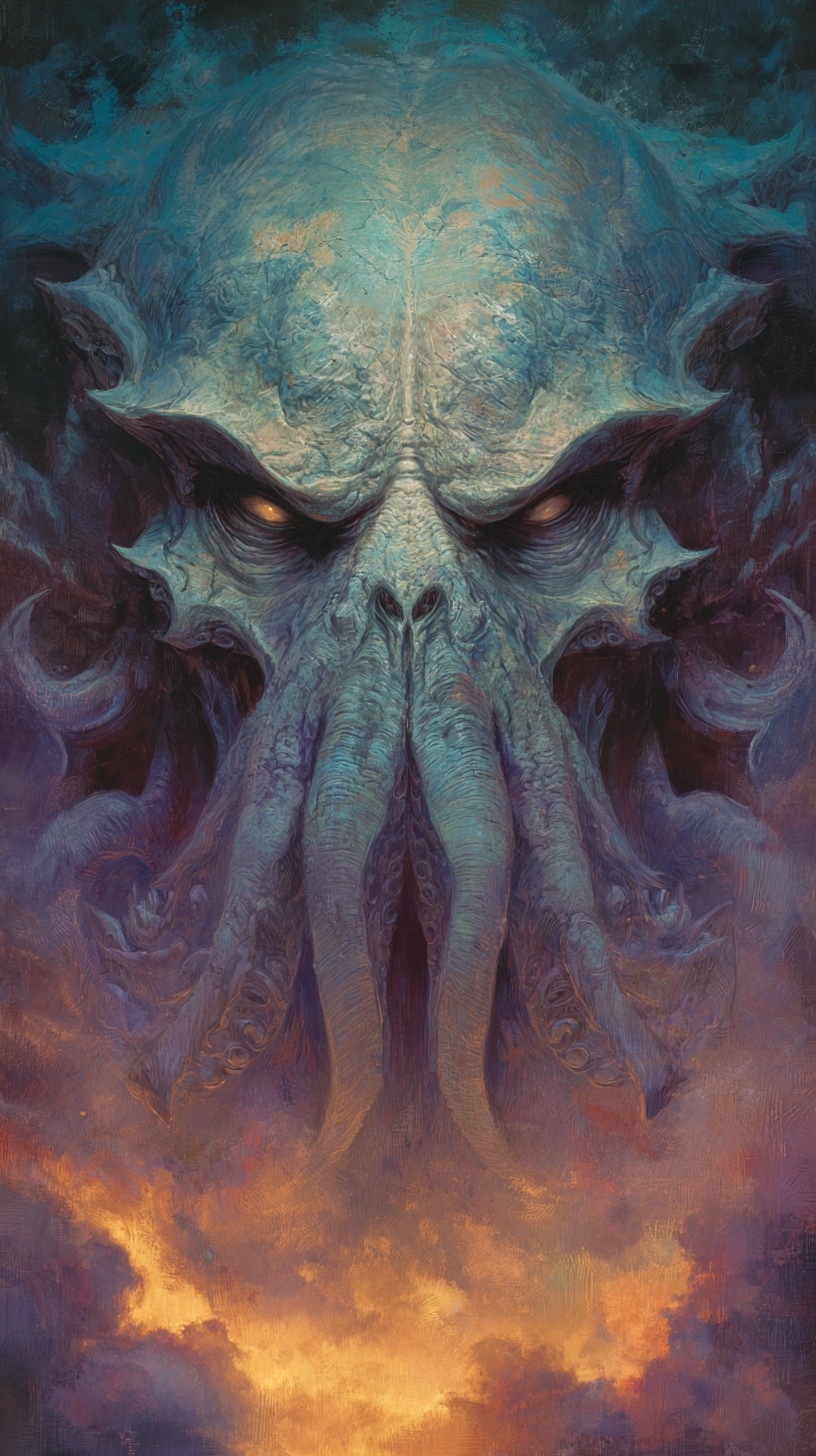 fond d'écran Cthulhu téléphone Asus télécharger gratuit