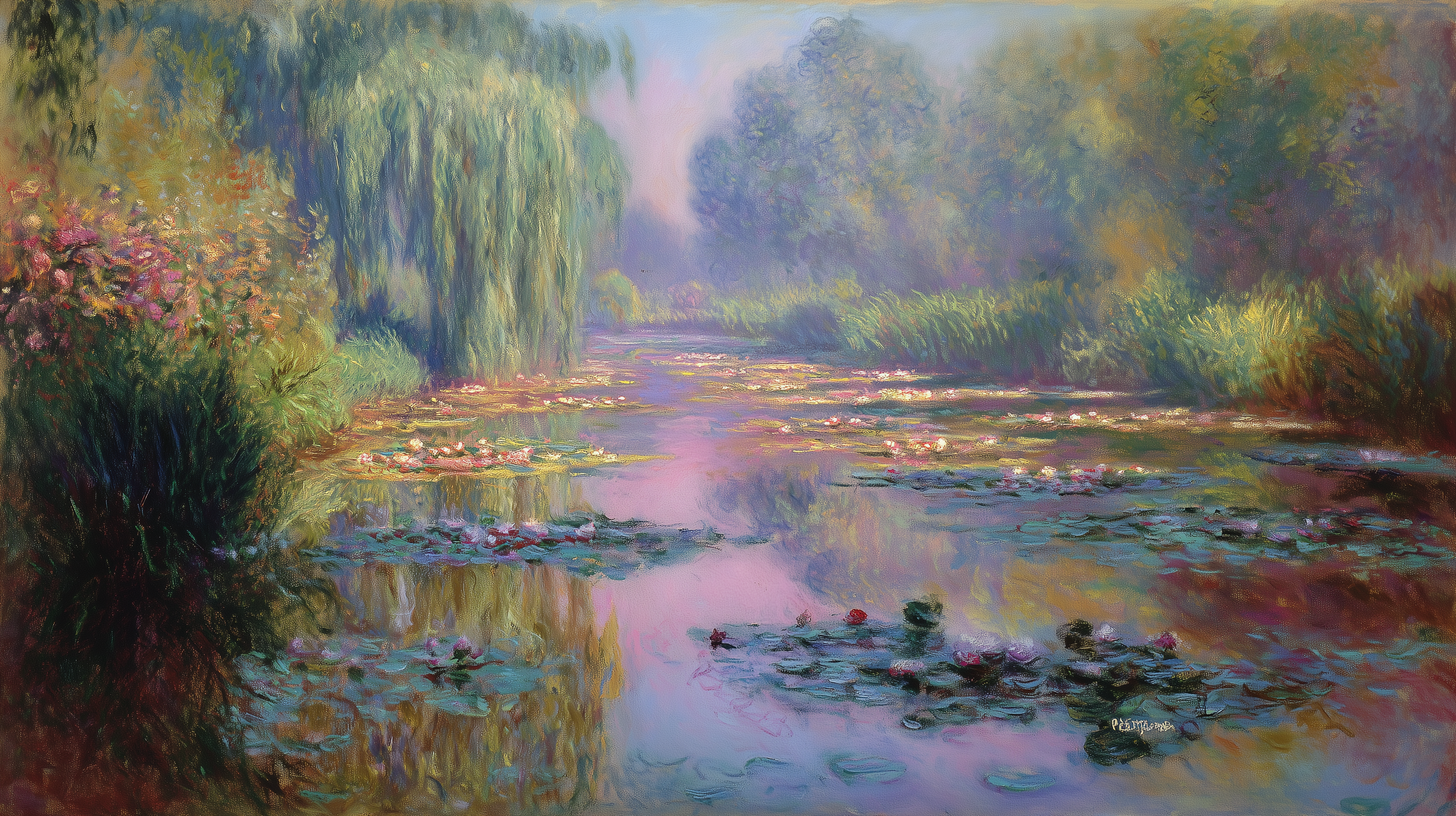 fond d'écran Claude Monet mac apple téléchargement gratuit