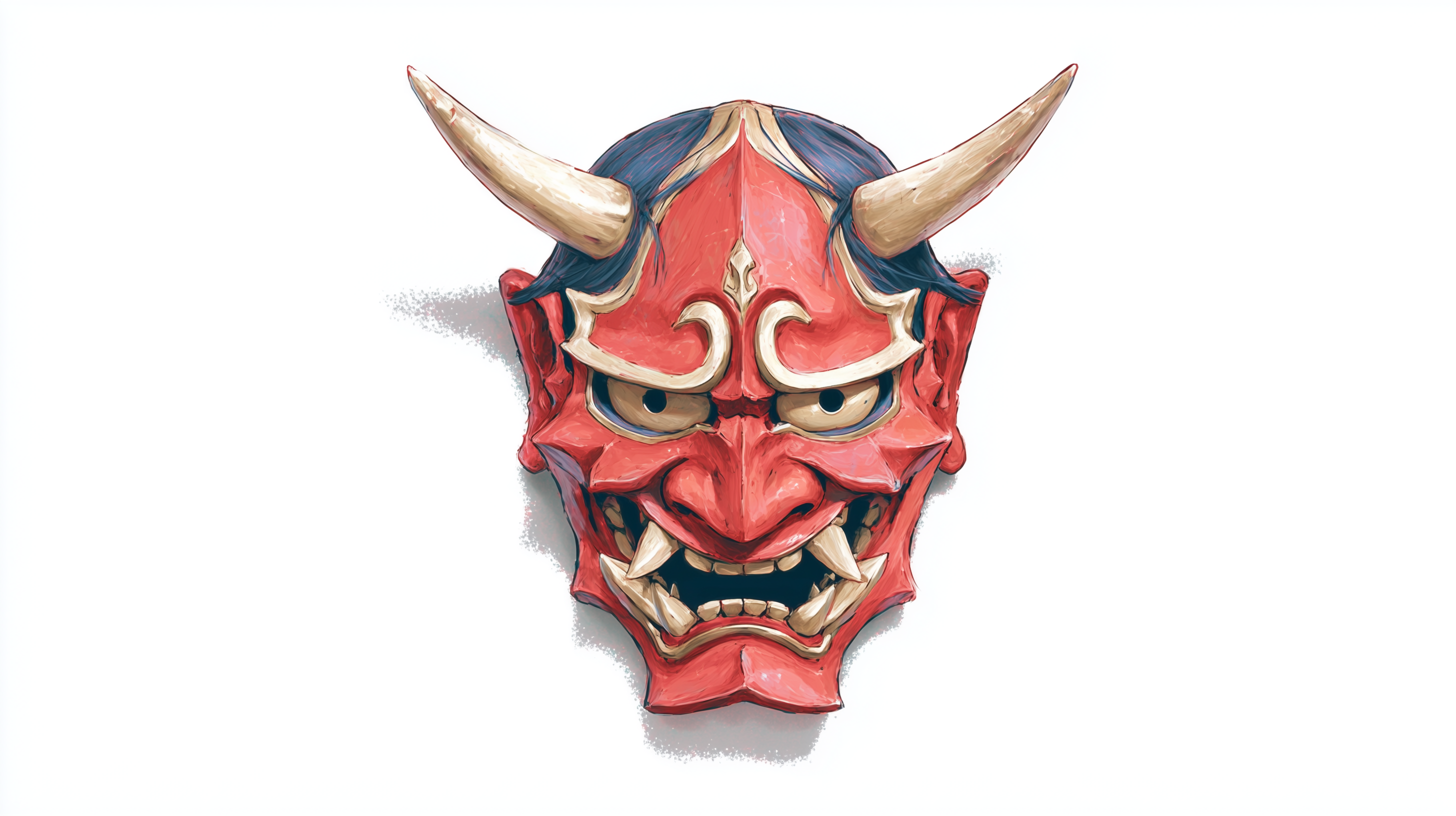 fond d'écran Masque japonais Asus téléchargement gratuit