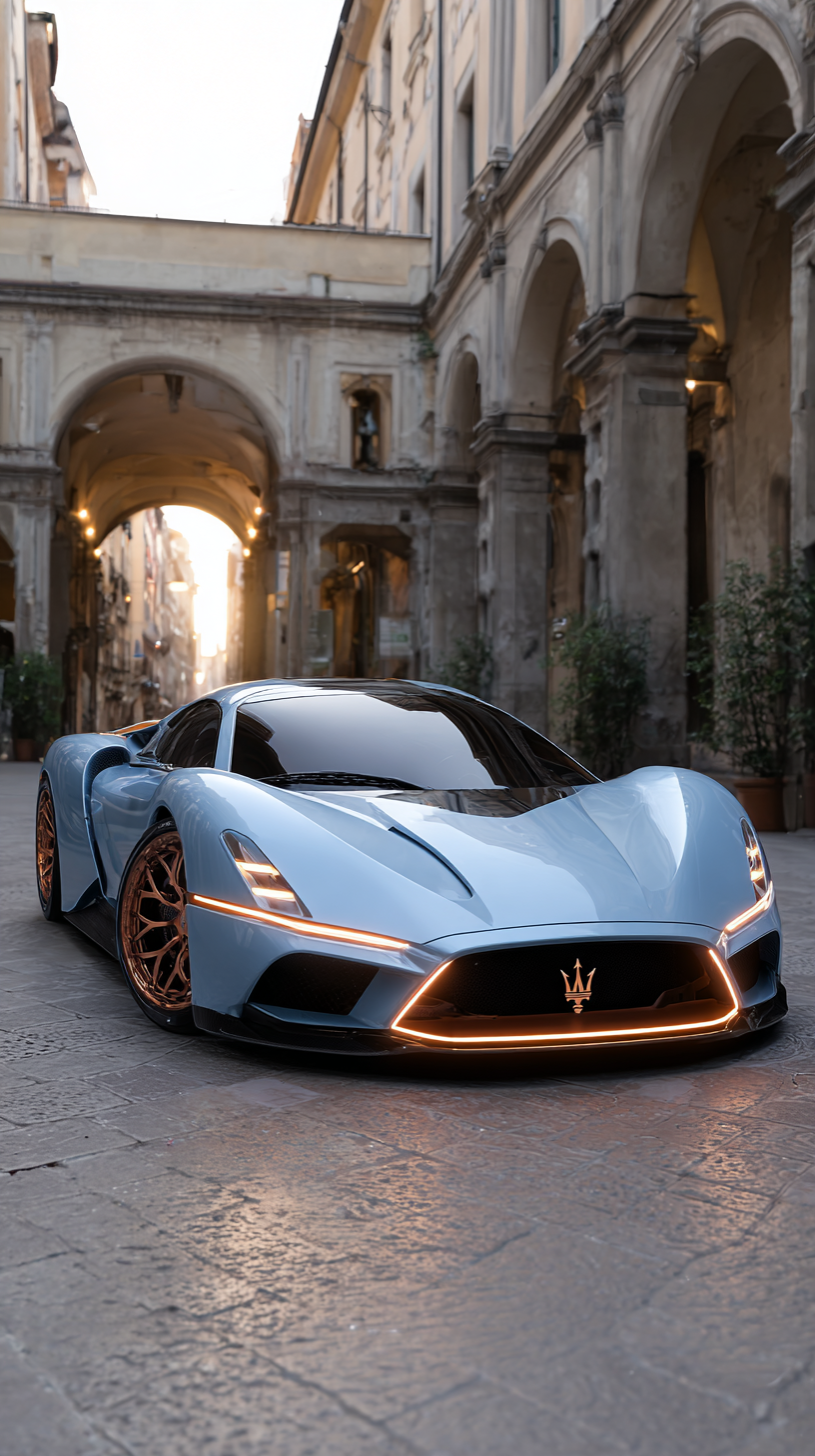 fond d'écran Maserati iphone 15 4k télécharger gratuit