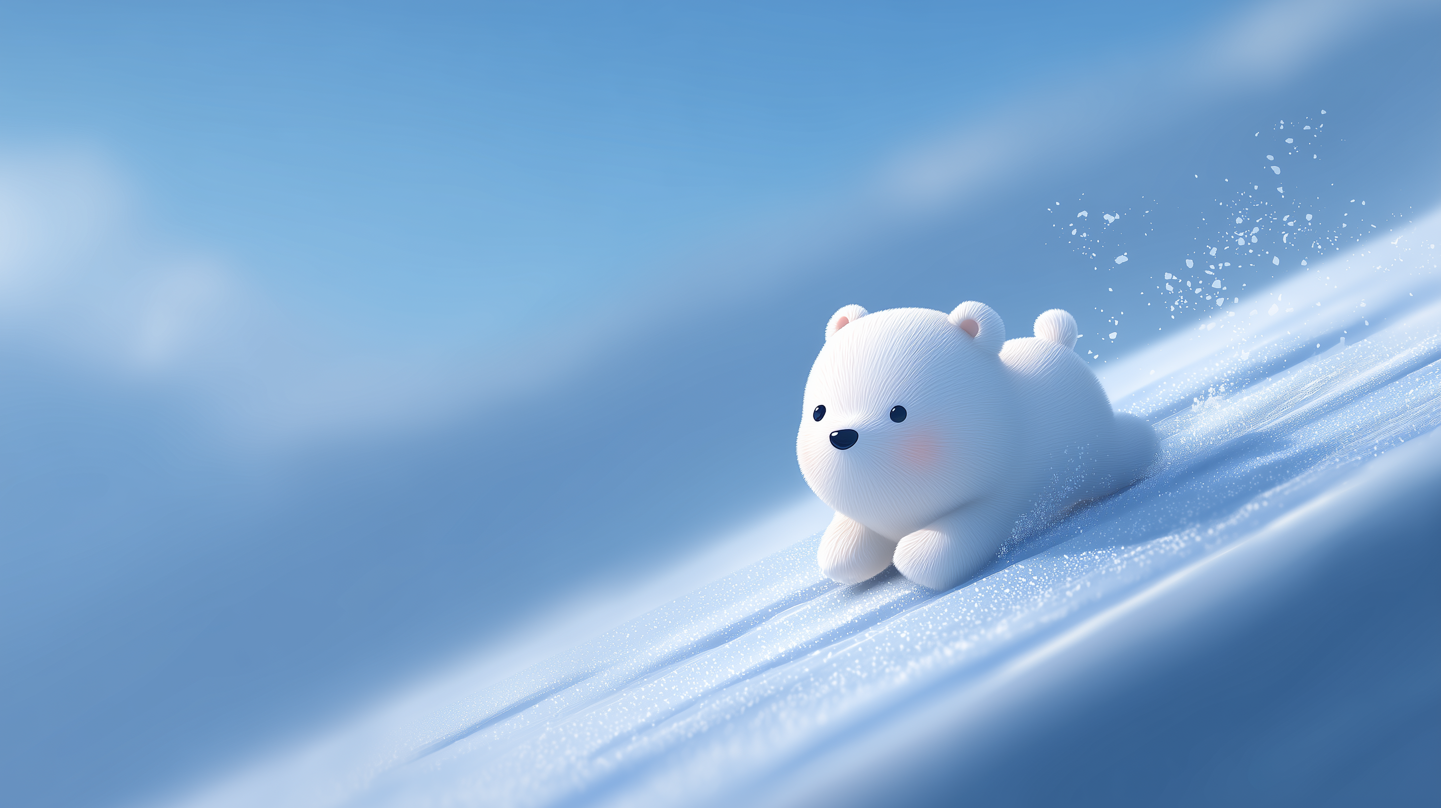 fond d'écran Ours blanc windows 11 4k téléchargement gratuit