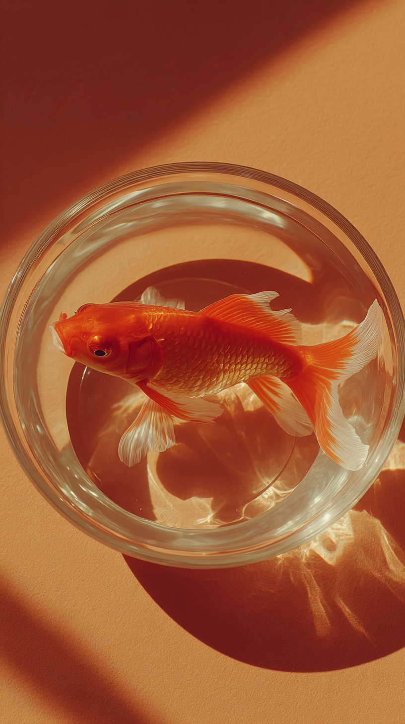 fond d'écran Poisson rouge téléphone Asus télécharger gratuit