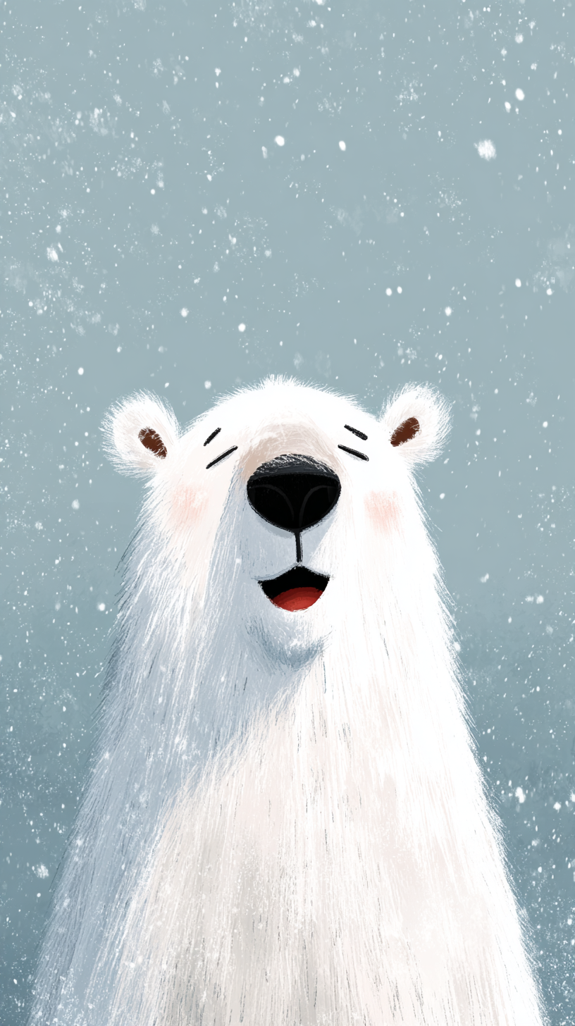 fond d'écran Ours blanc sans filigrane pour téléphone portable gratuit