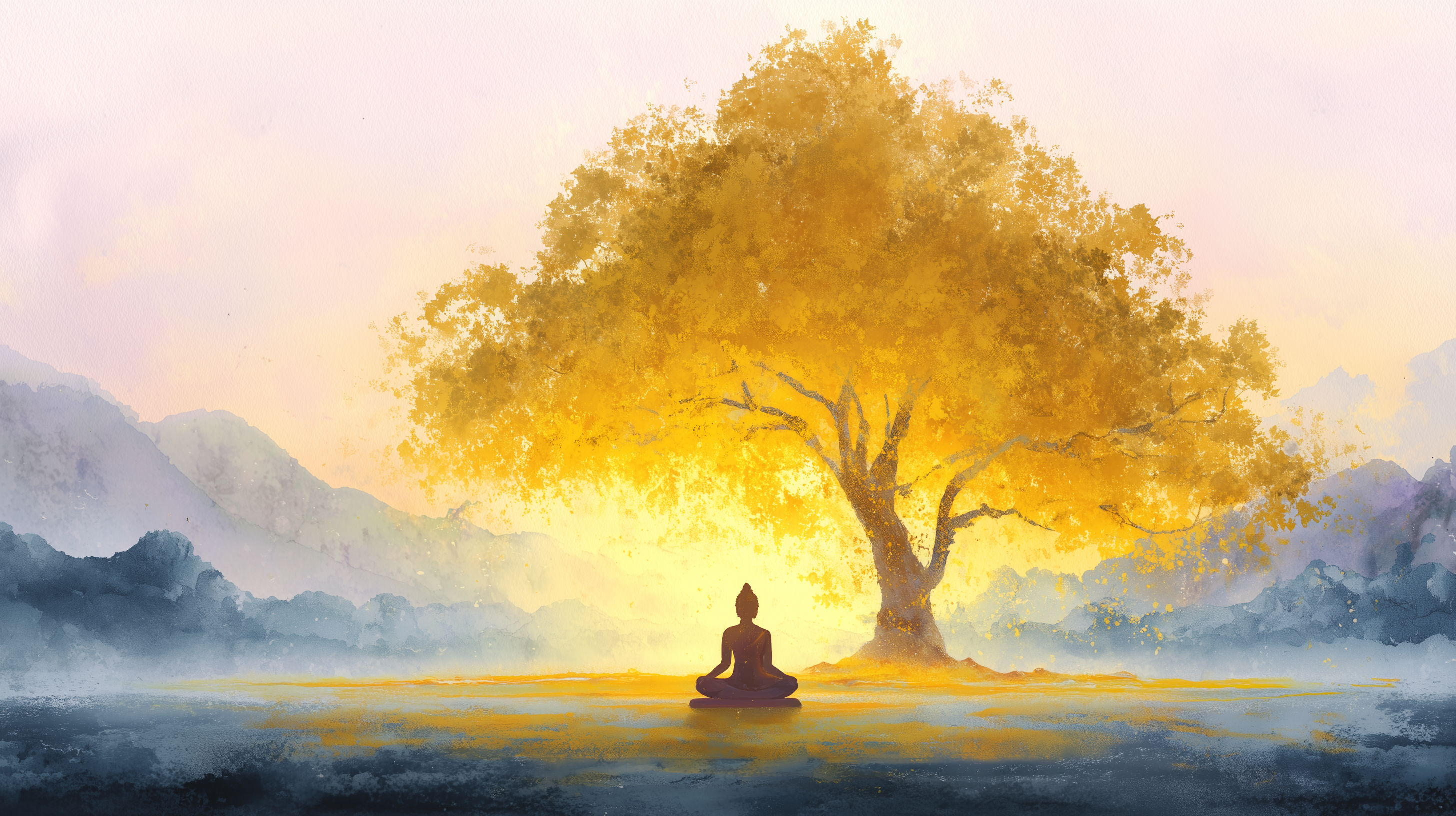 fond d'écran Aquarelle 1920x1080 4k téléchargement gratuit