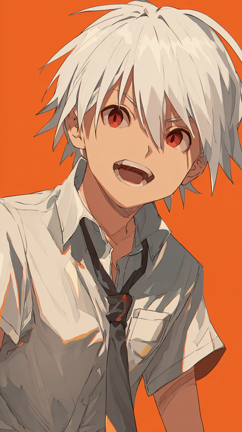 fond d'écran Garçon Anime iphone 13 télécharger gratuit