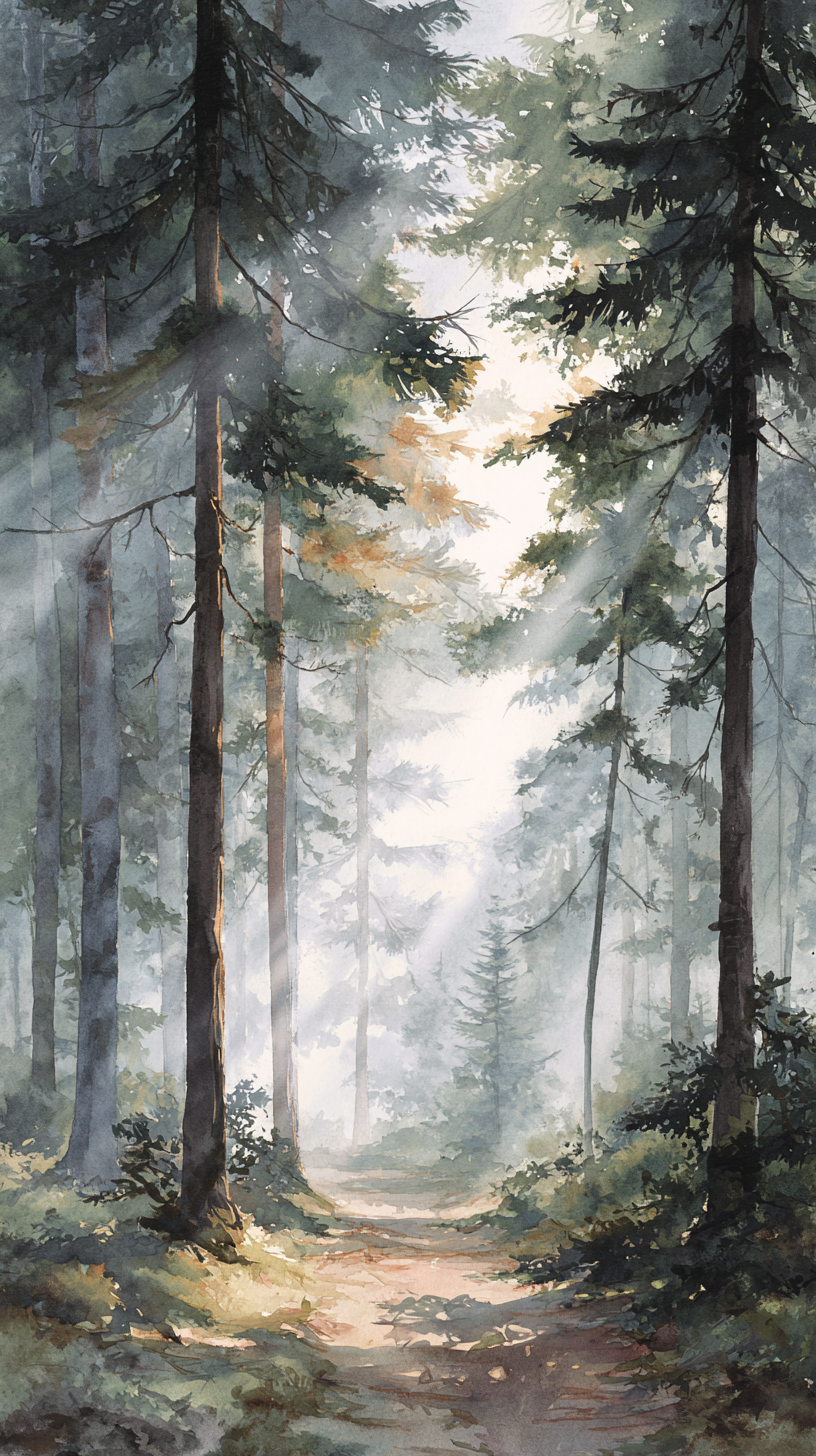 fond d'écran Aquarelle pour tablette android gratuit