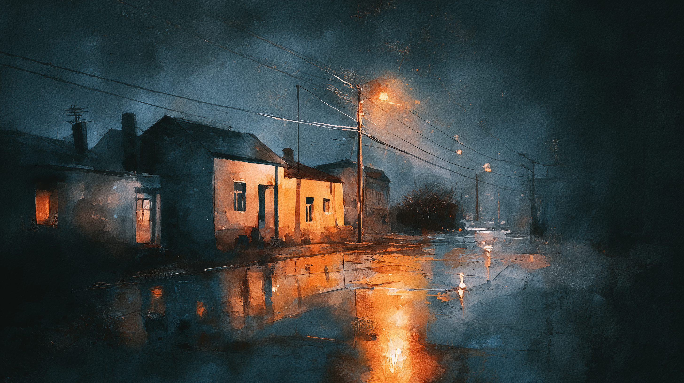 fond d'écran Aquarelle 3840x1080 téléchargement gratuit