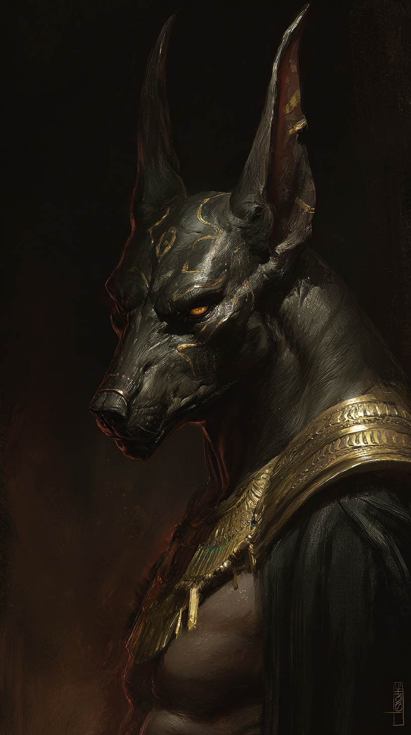 fond d'écran Anubis téléphone Google gratuit