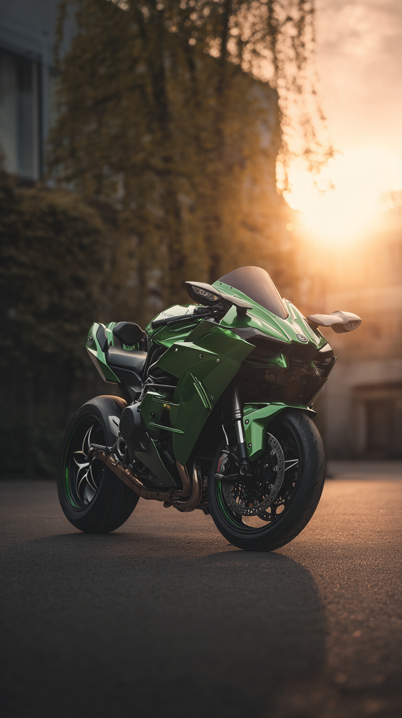 fond d'écran Kawasaki iphone ios gratuit