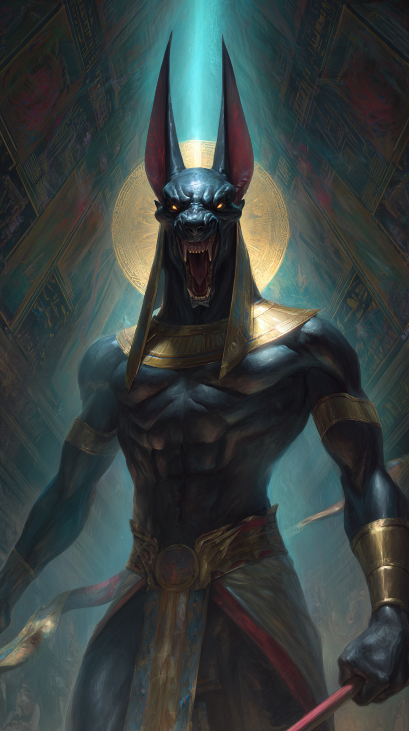 fond d'écran Anubis xiaomi télécharger gratuit