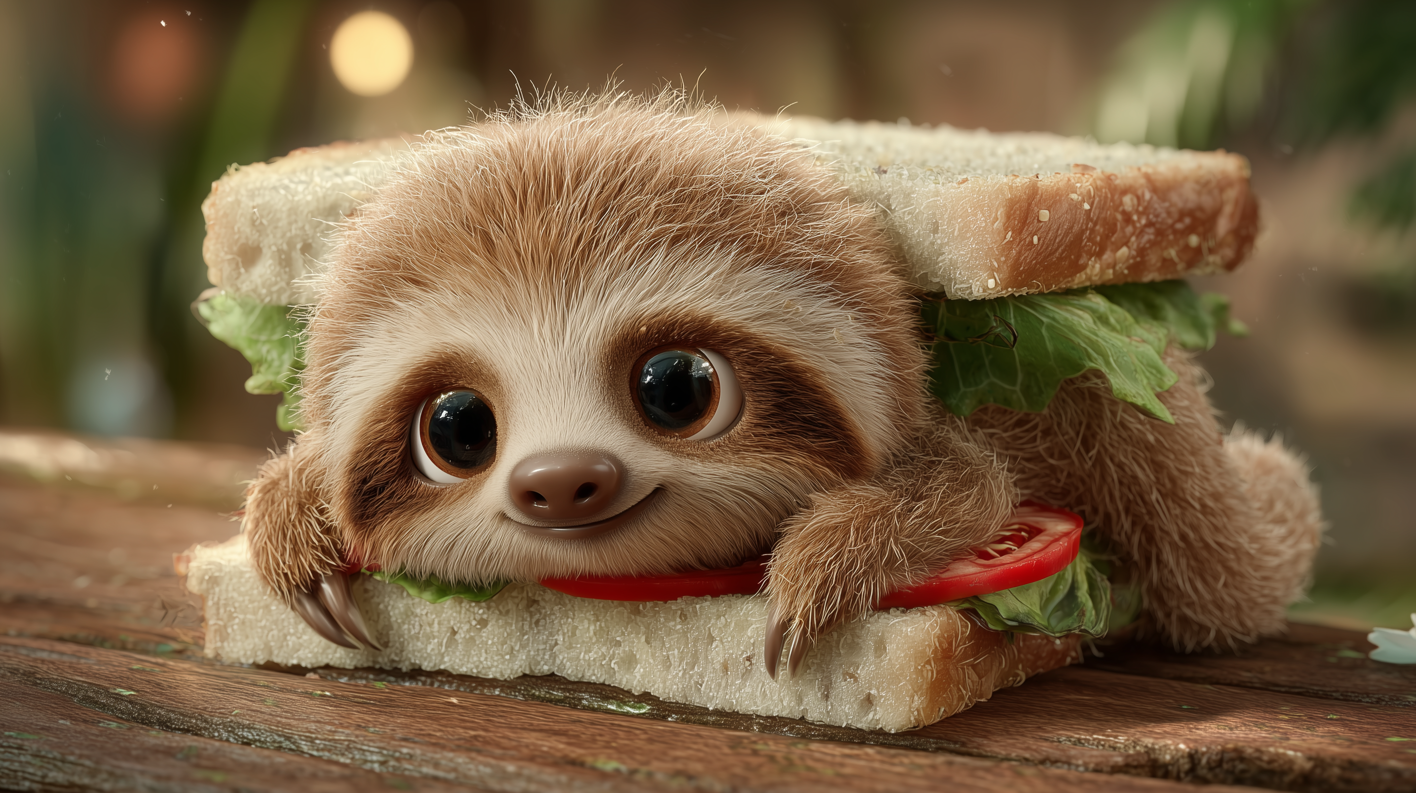 fond d'écran Paresseux pc 2560x1440 téléchargement gratuit