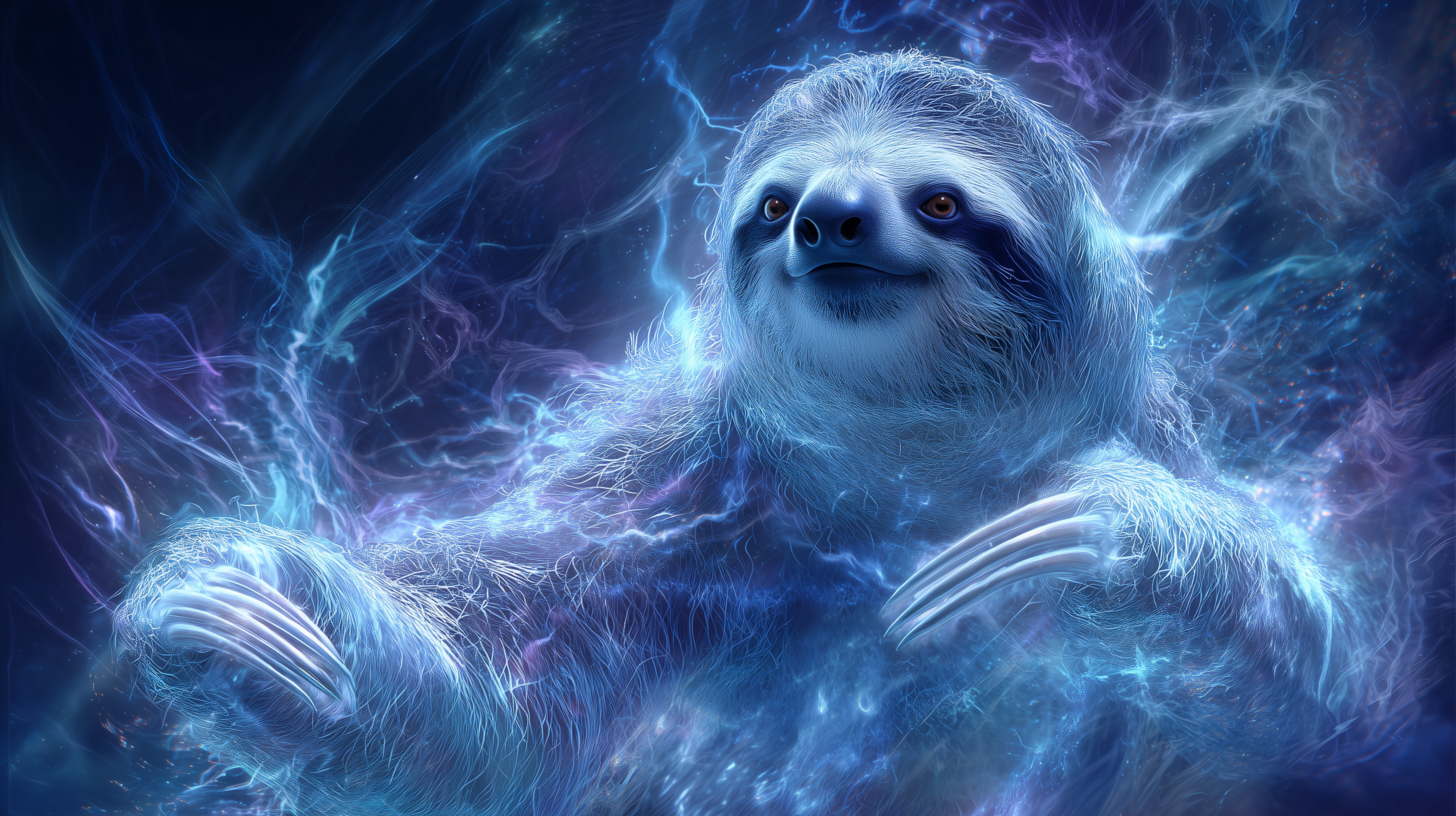 fond d'écran Paresseux dell 4k téléchargement gratuit