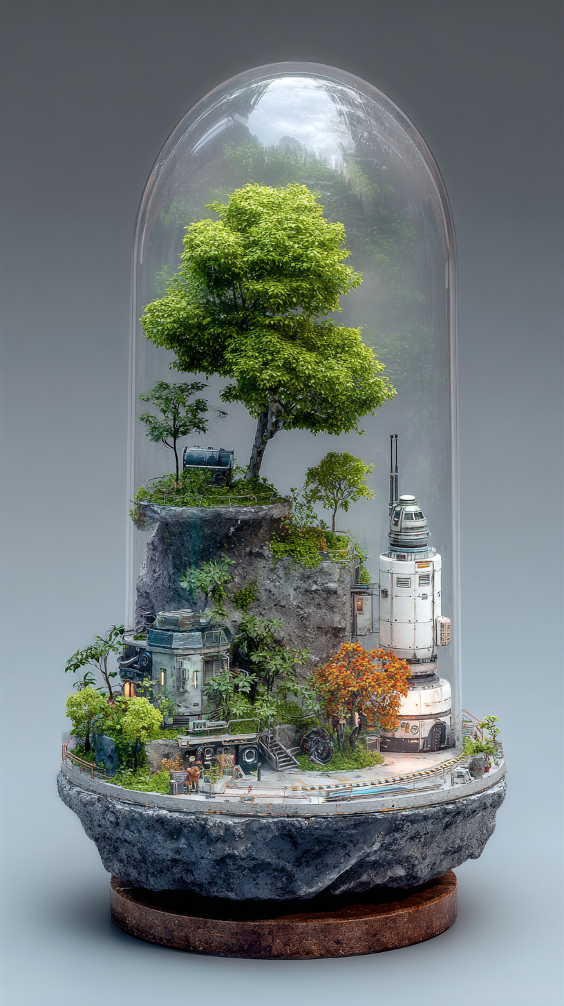 fond d'écran Terrarium iphone x gratuit