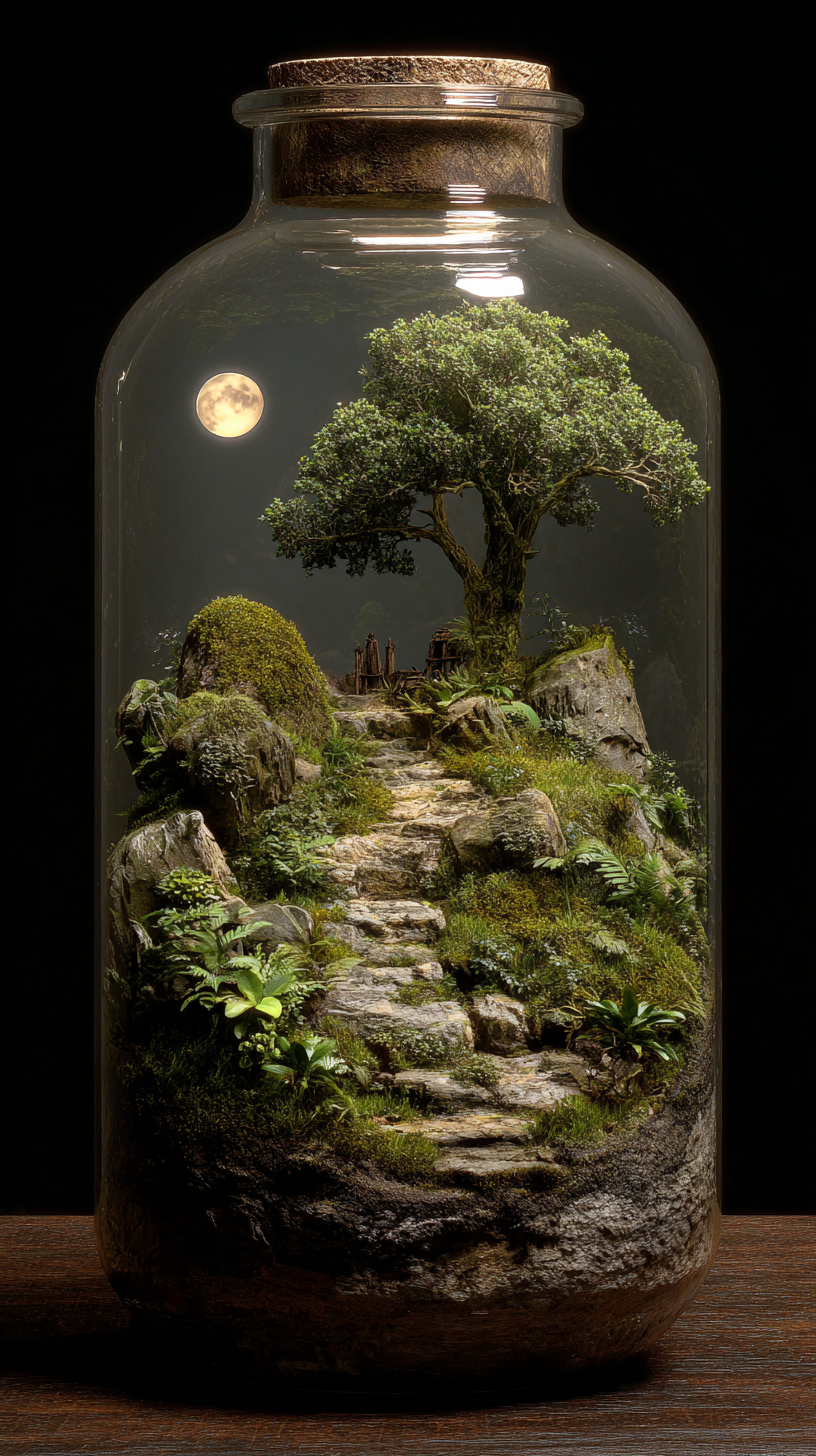 fond d'écran Terrarium téléphone OnePlus gratuit